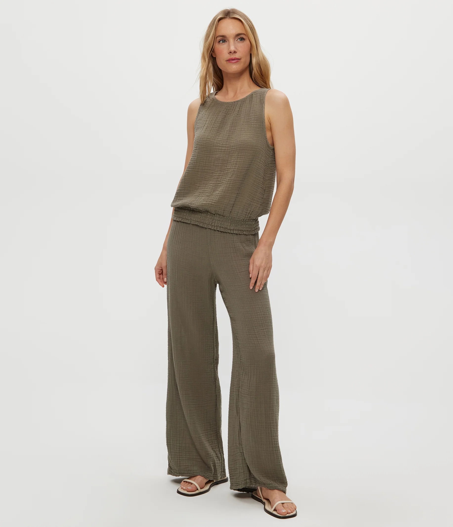 Janelle Tie Neck Tank - Image 50