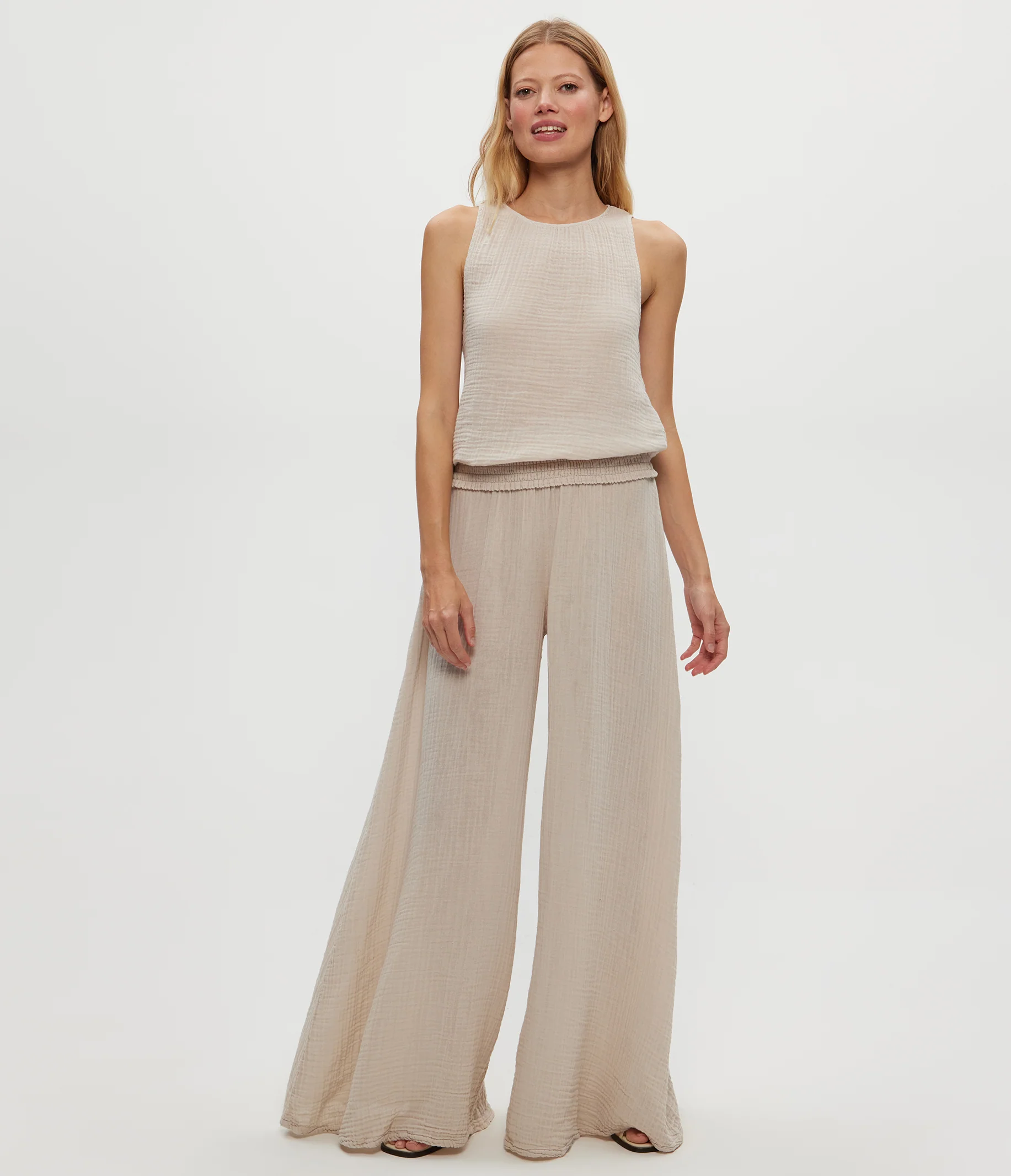 Janelle Tie Neck Tank - Image 54