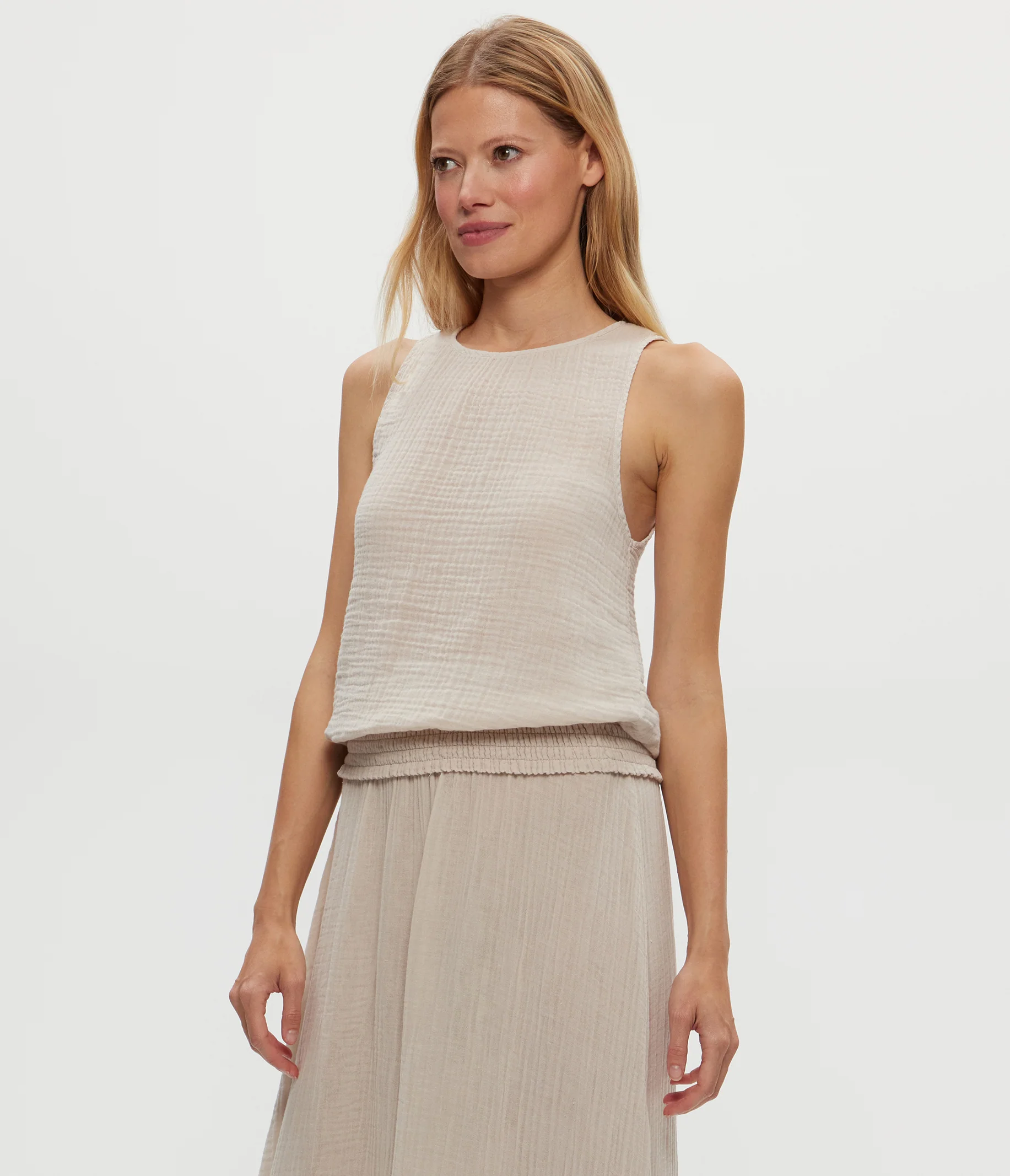 Janelle Tie Neck Tank - Image 55