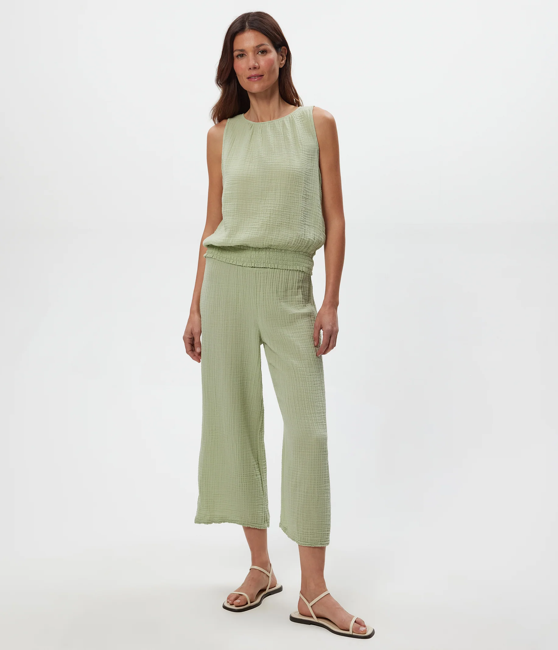 Janelle Tie Neck Tank - Image 58