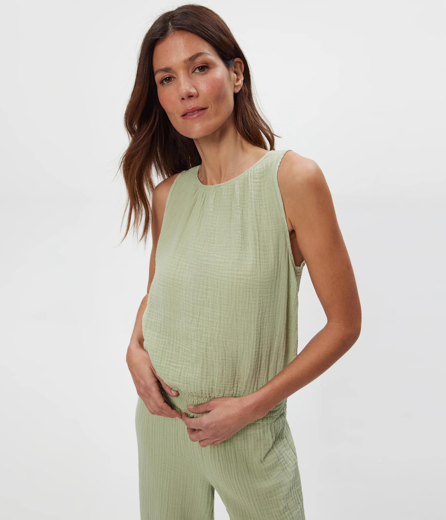 Janelle Tie Neck Tank - Image 59