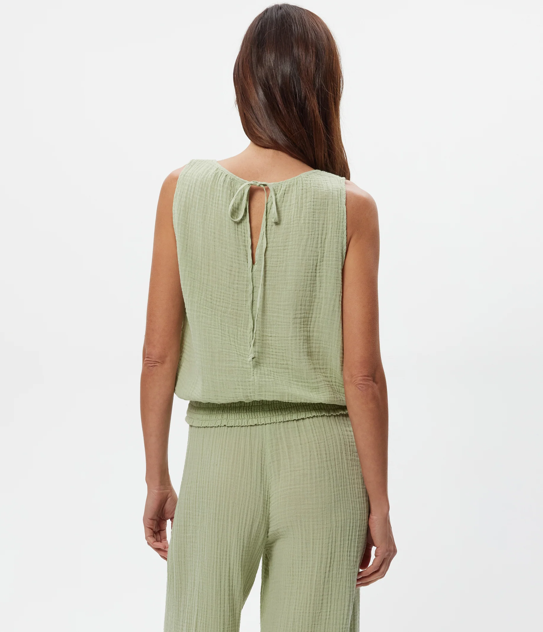 Janelle Tie Neck Tank - Image 60
