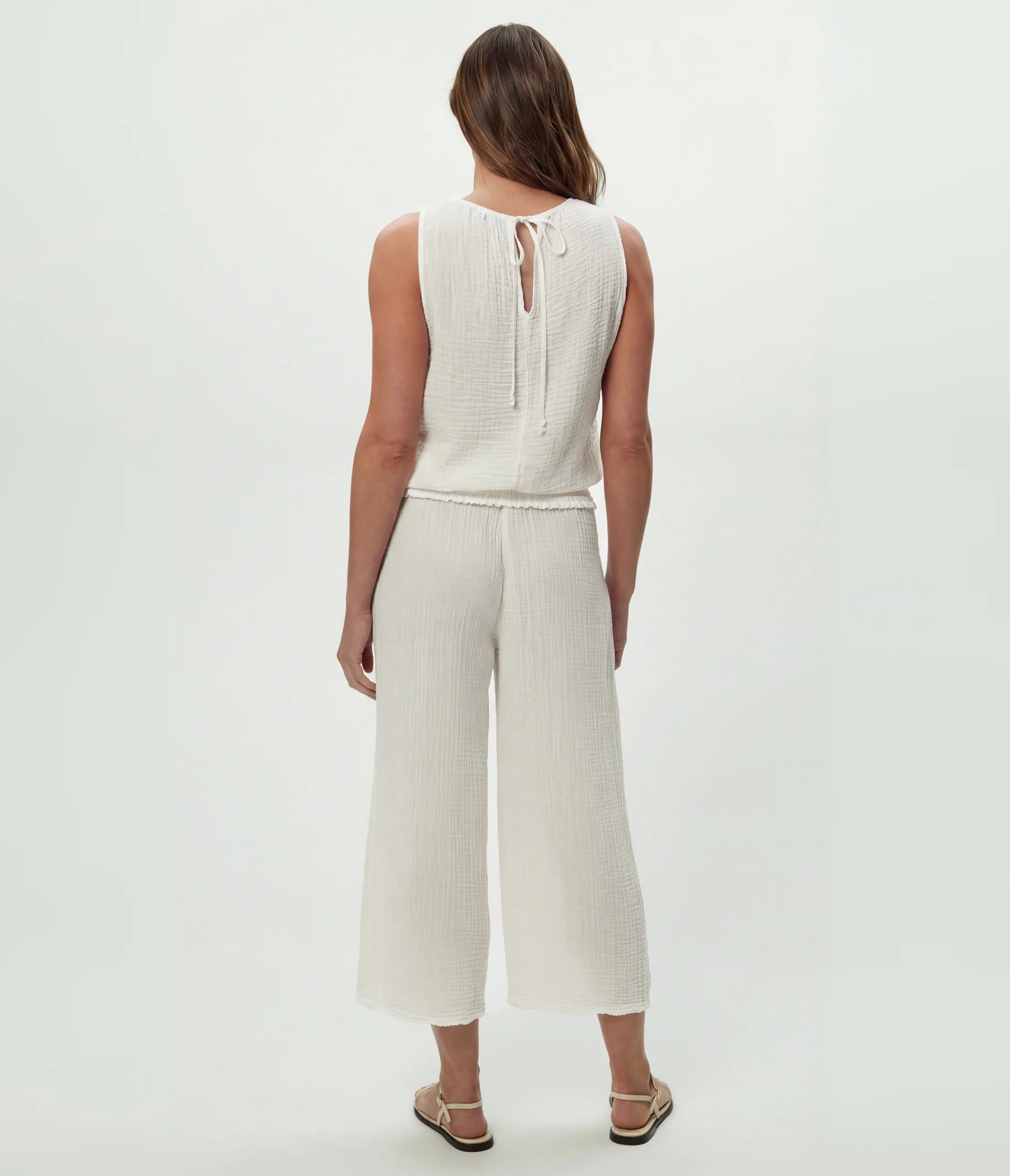 Janelle Tie Neck Tank - Image 73