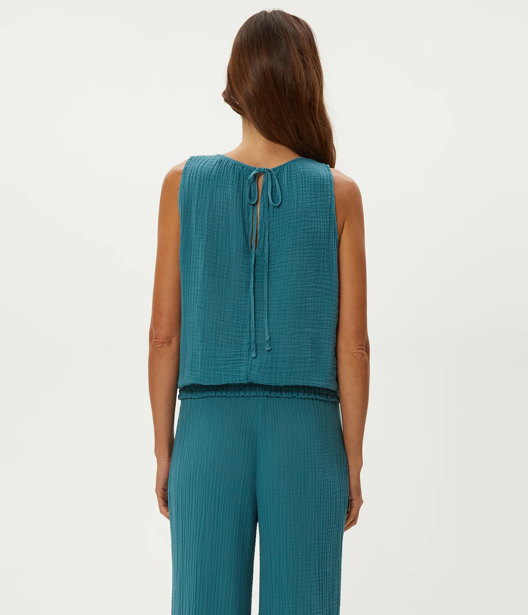 Janelle Tie Neck Tank - Image 8