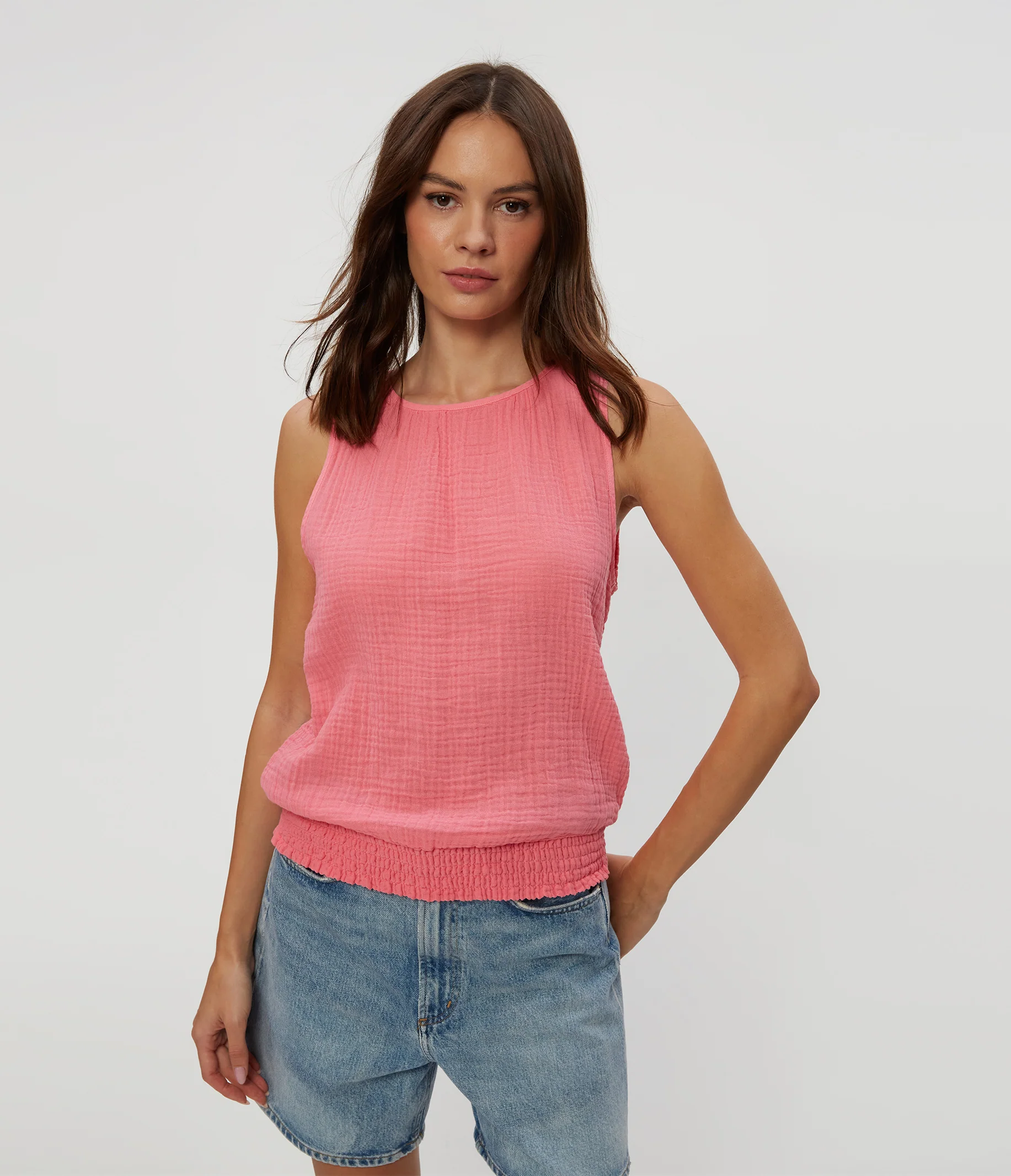 Janelle Tie Neck Tank - Image 9