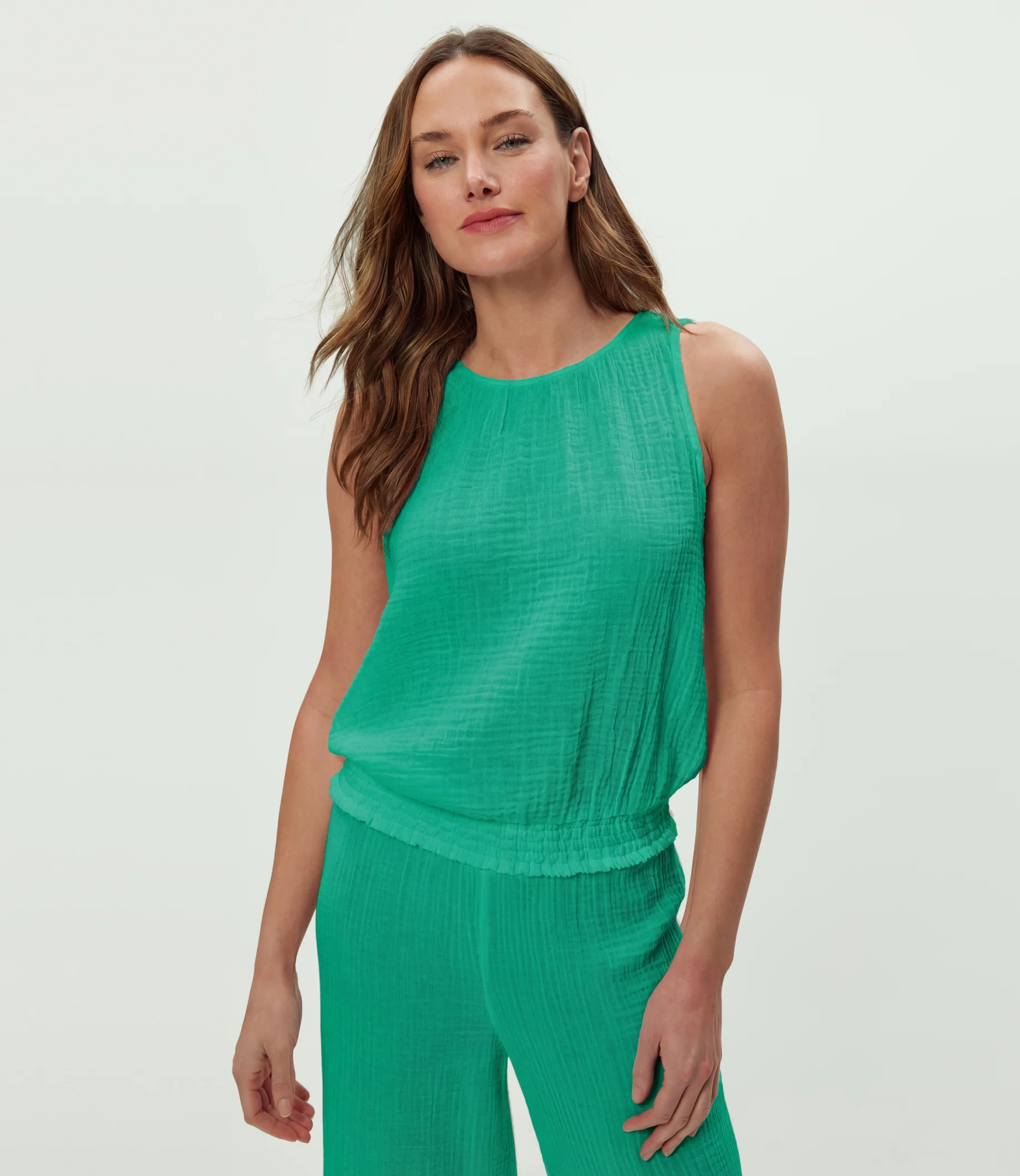 Janelle Tie Neck Tank - Image 99