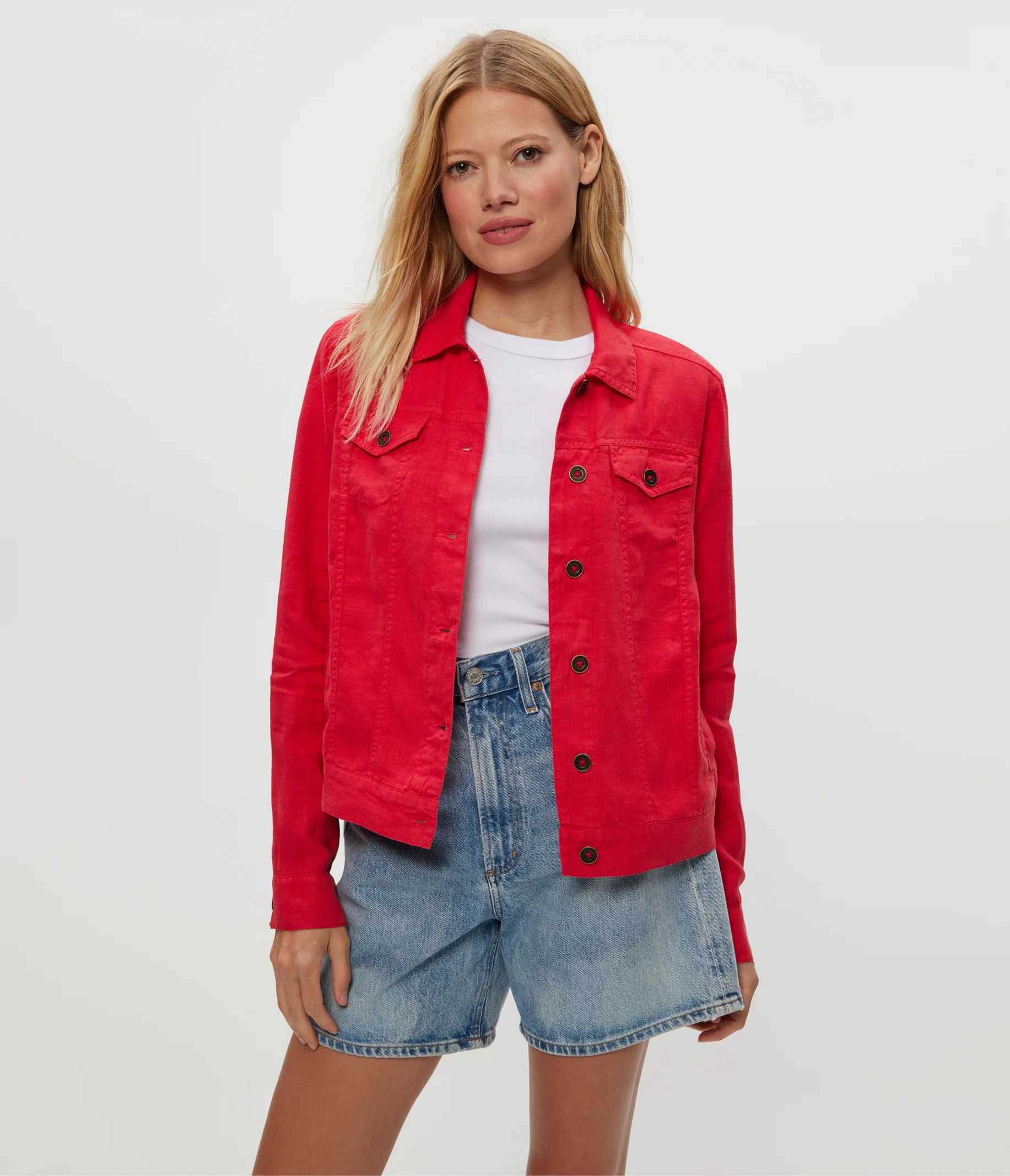 Jean Linen Jacket - Image 102