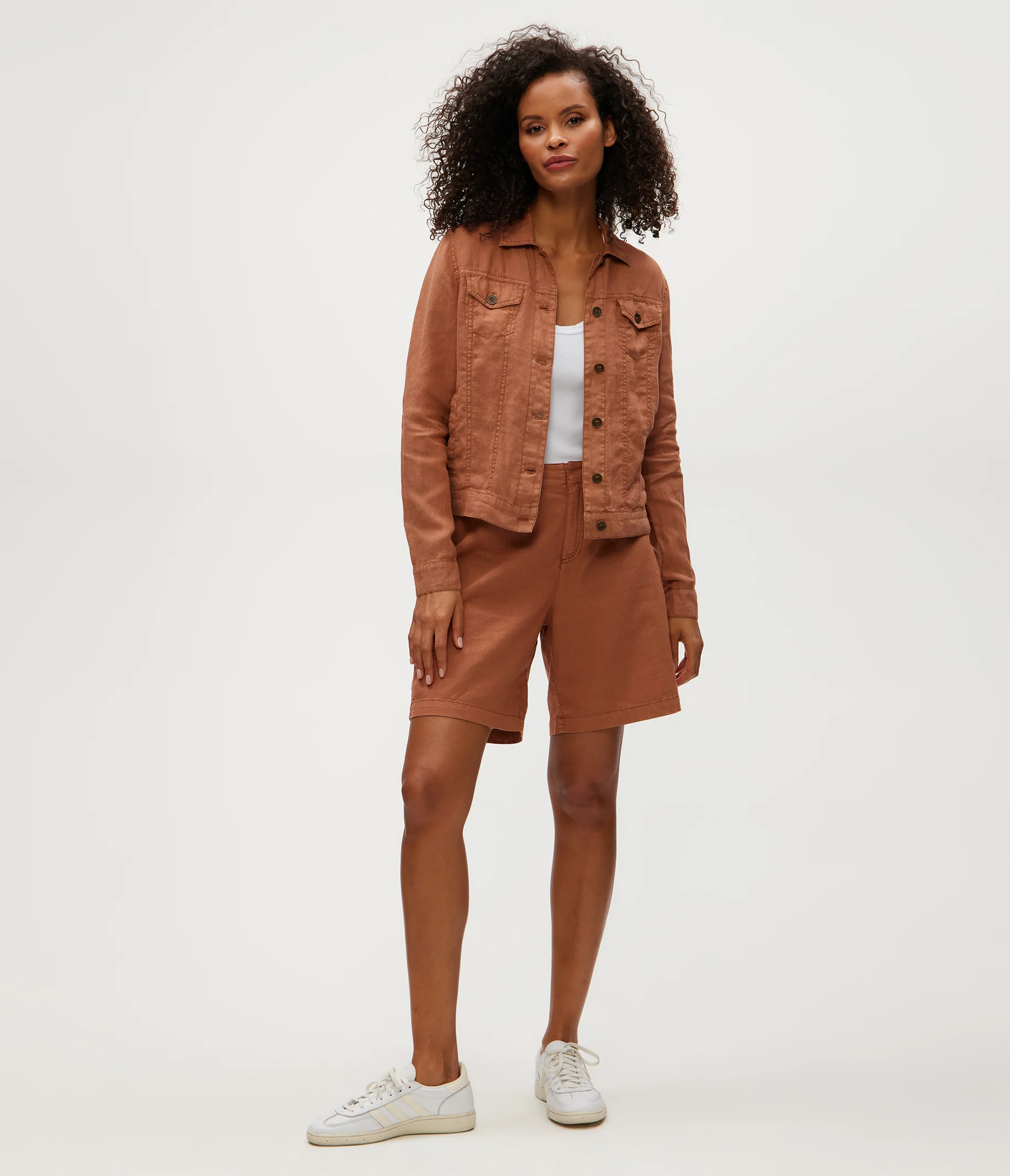 Jean Linen Jacket - Image 107