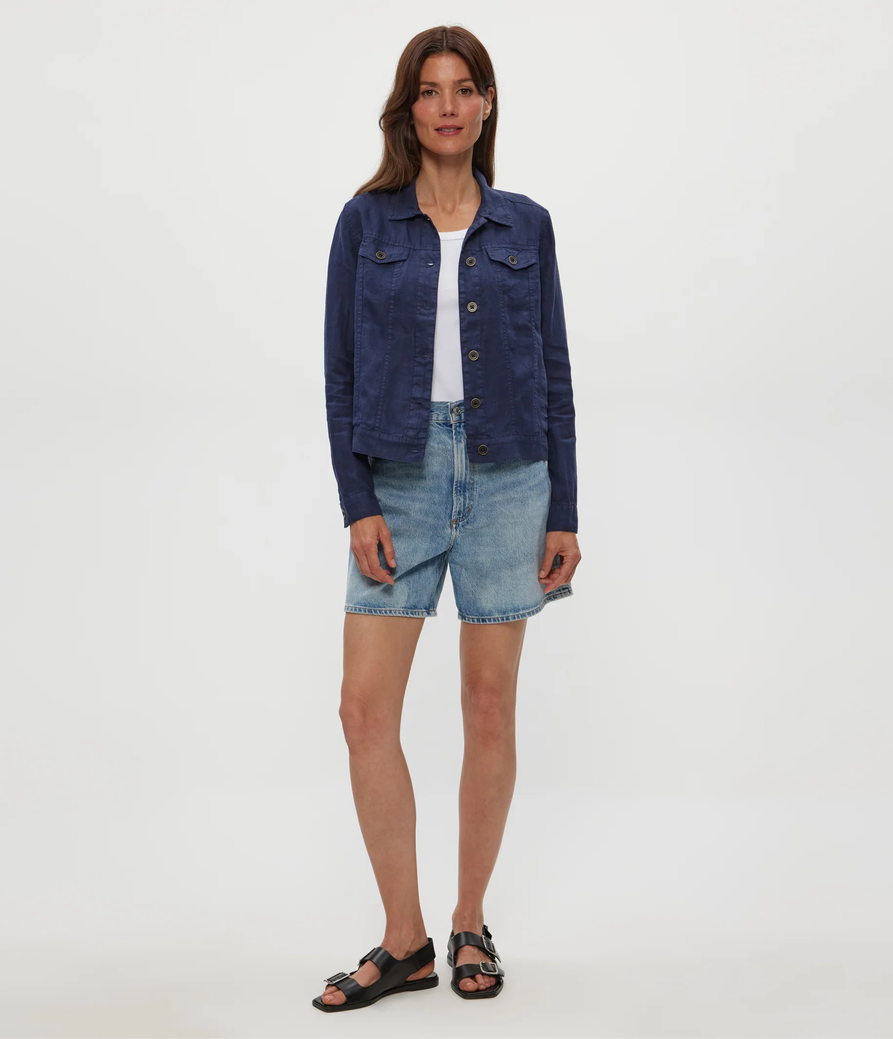Jean Linen Jacket - Image 11