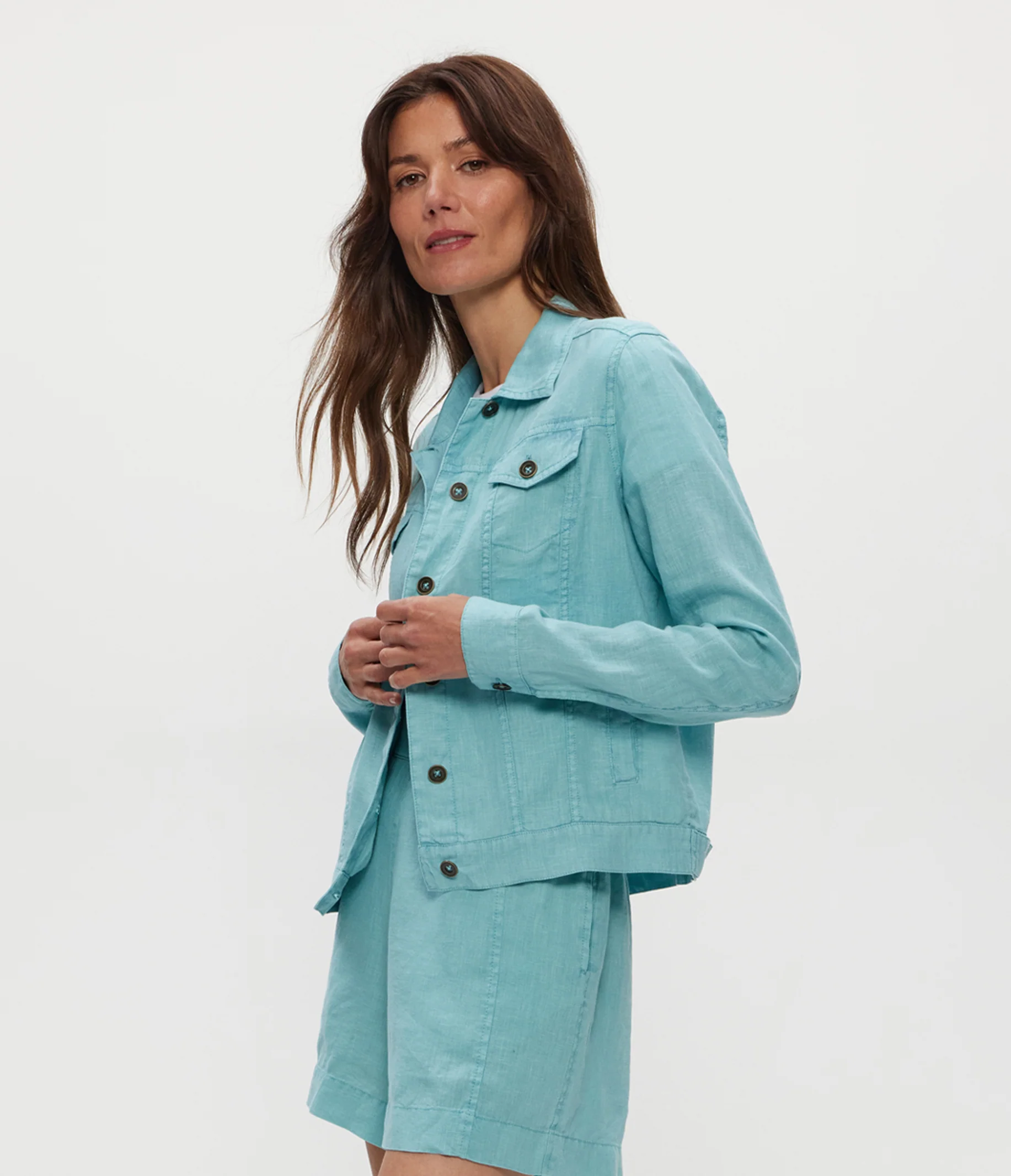 Jean Linen Jacket - Image 16