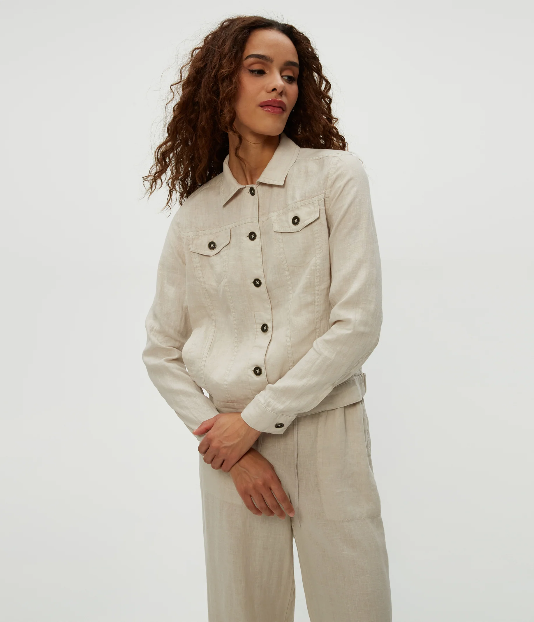 Jean Linen Jacket - Image 22