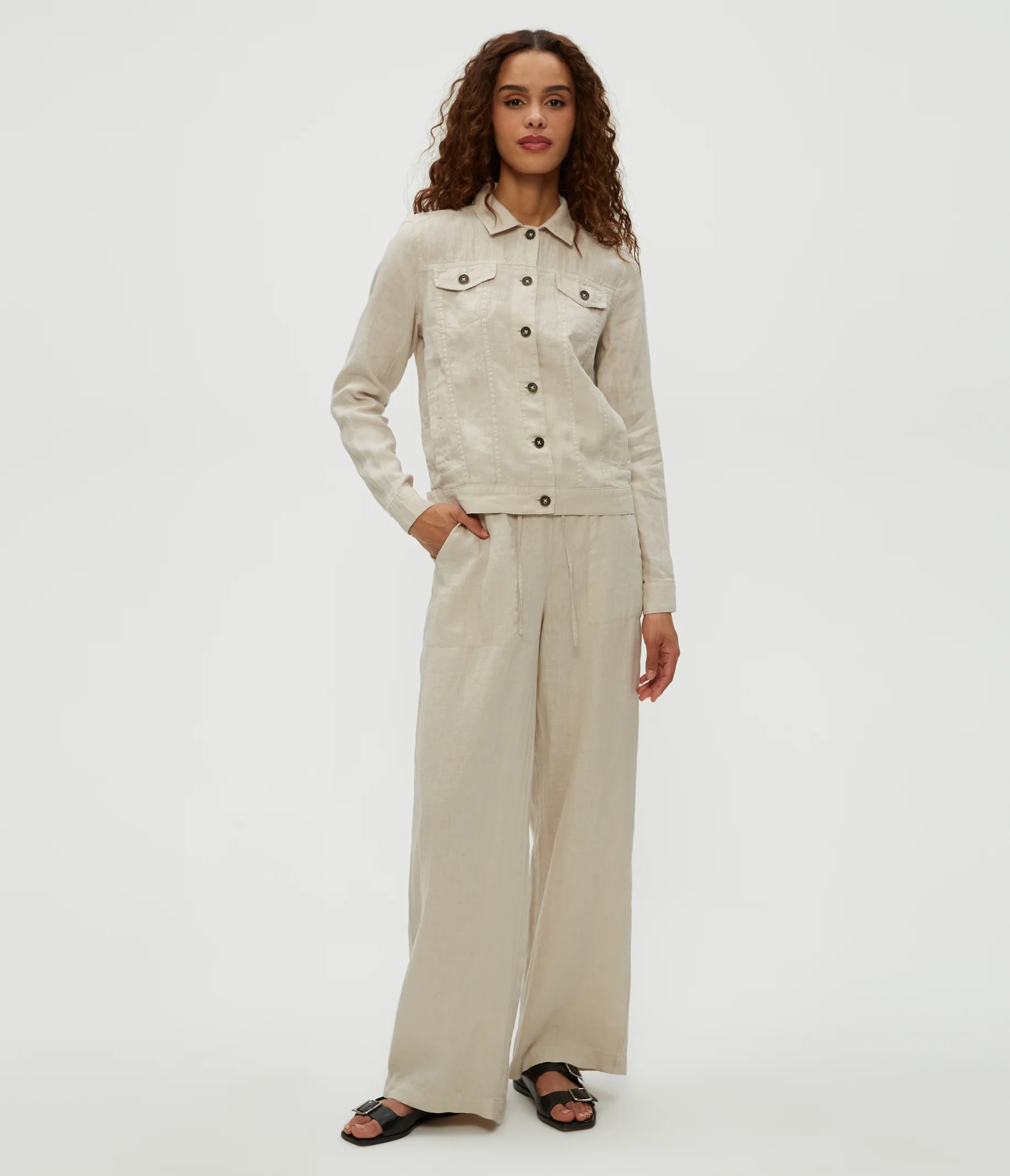 Jean Linen Jacket - Image 23