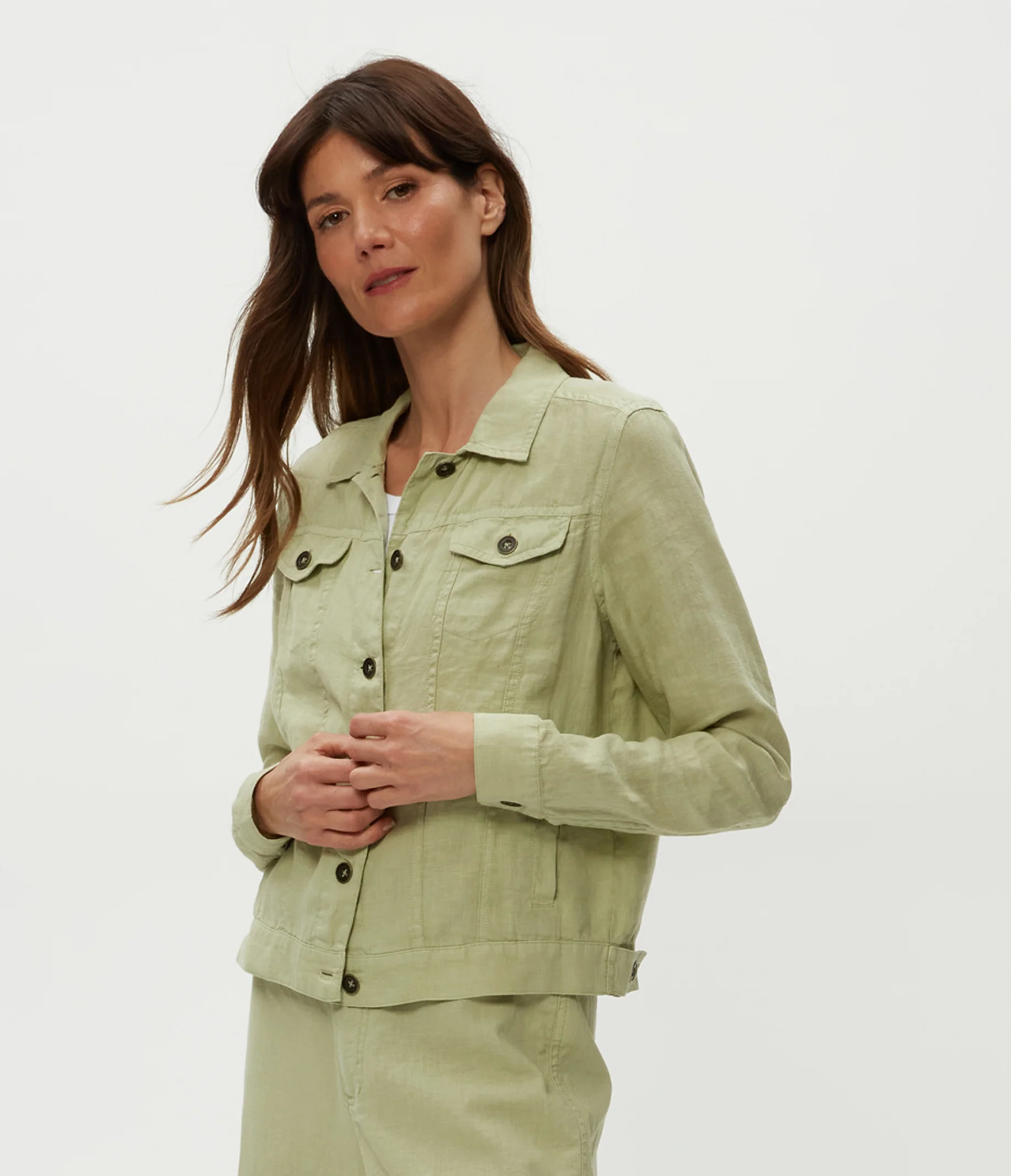 Jean Linen Jacket - Image 28