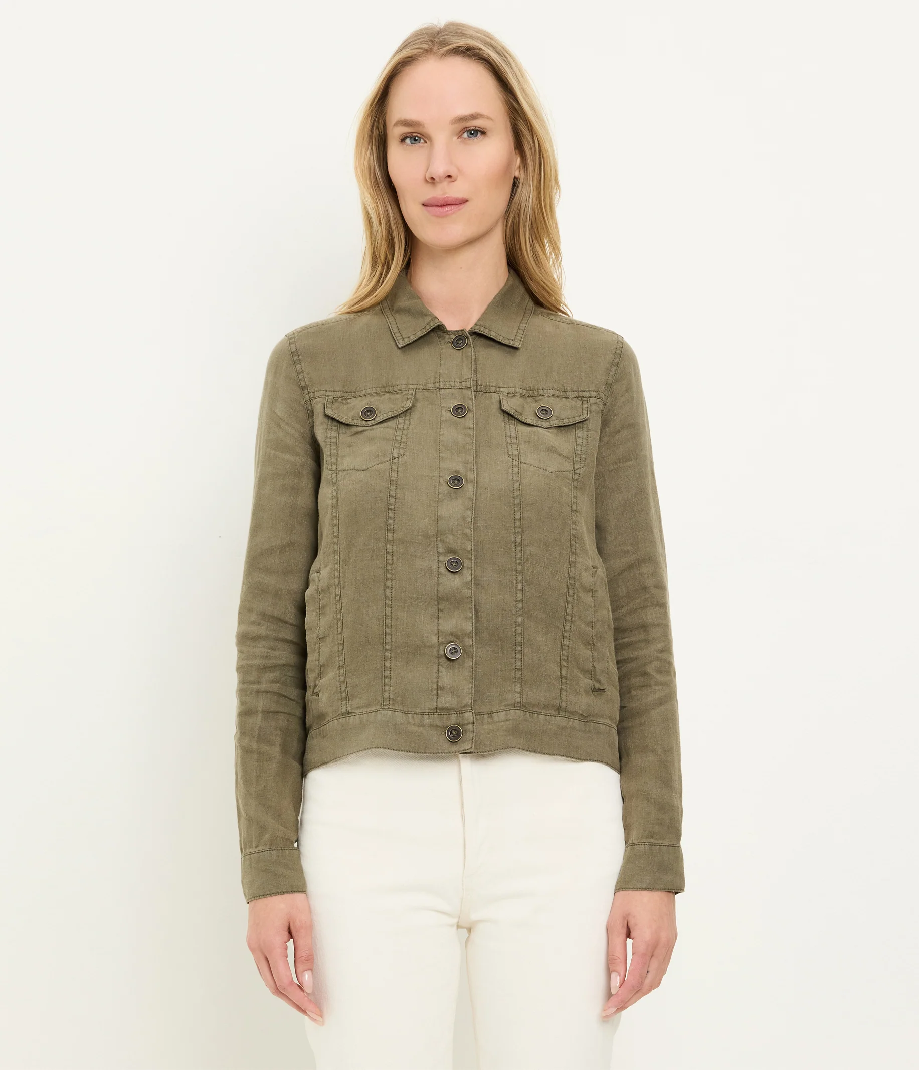 Jean Linen Jacket - Image 3
