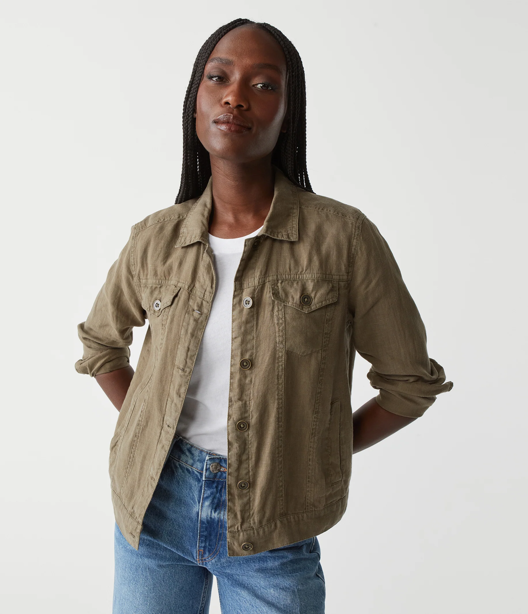 Jean Linen Jacket - Image 30