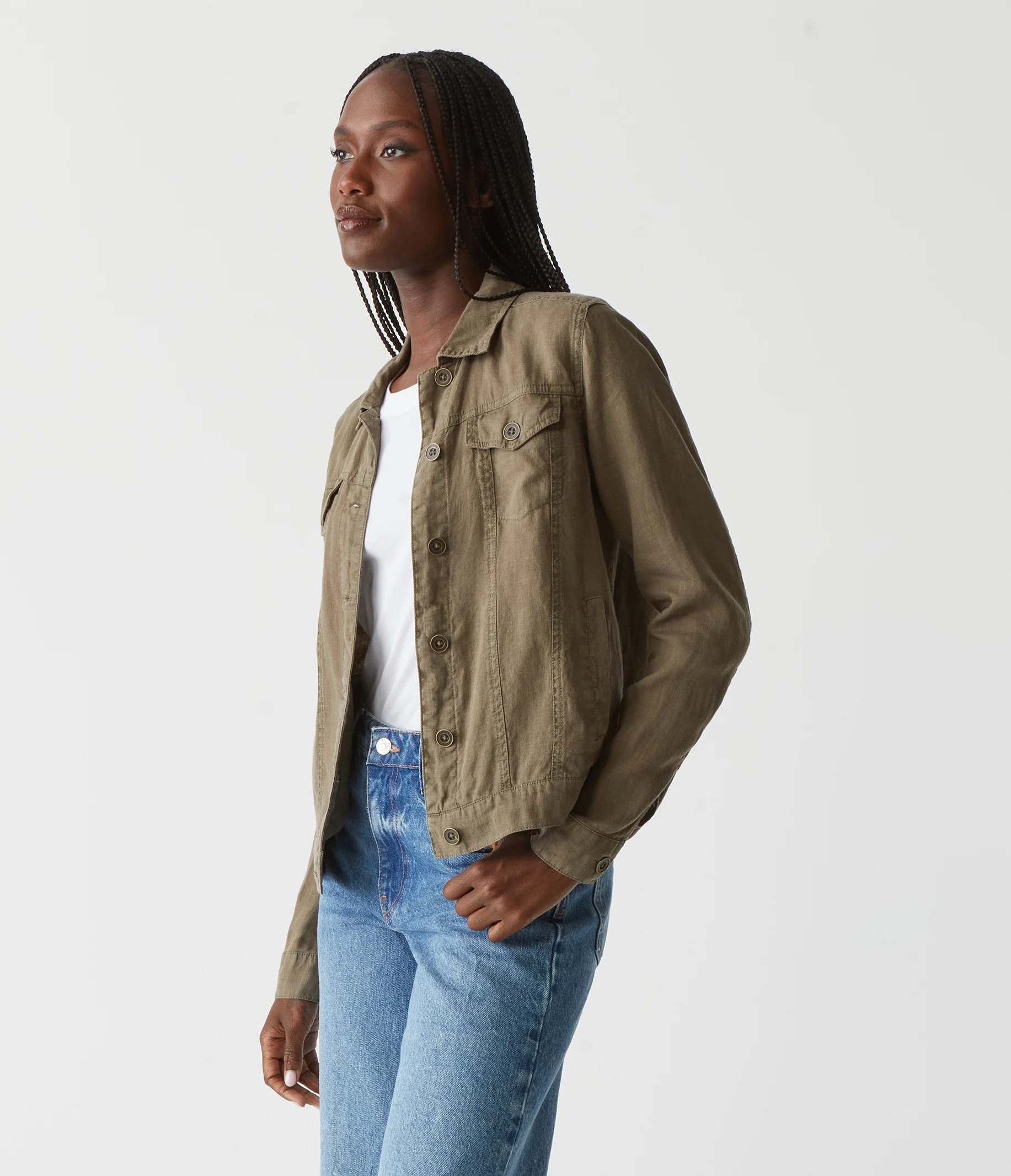 Jean Linen Jacket - Image 31