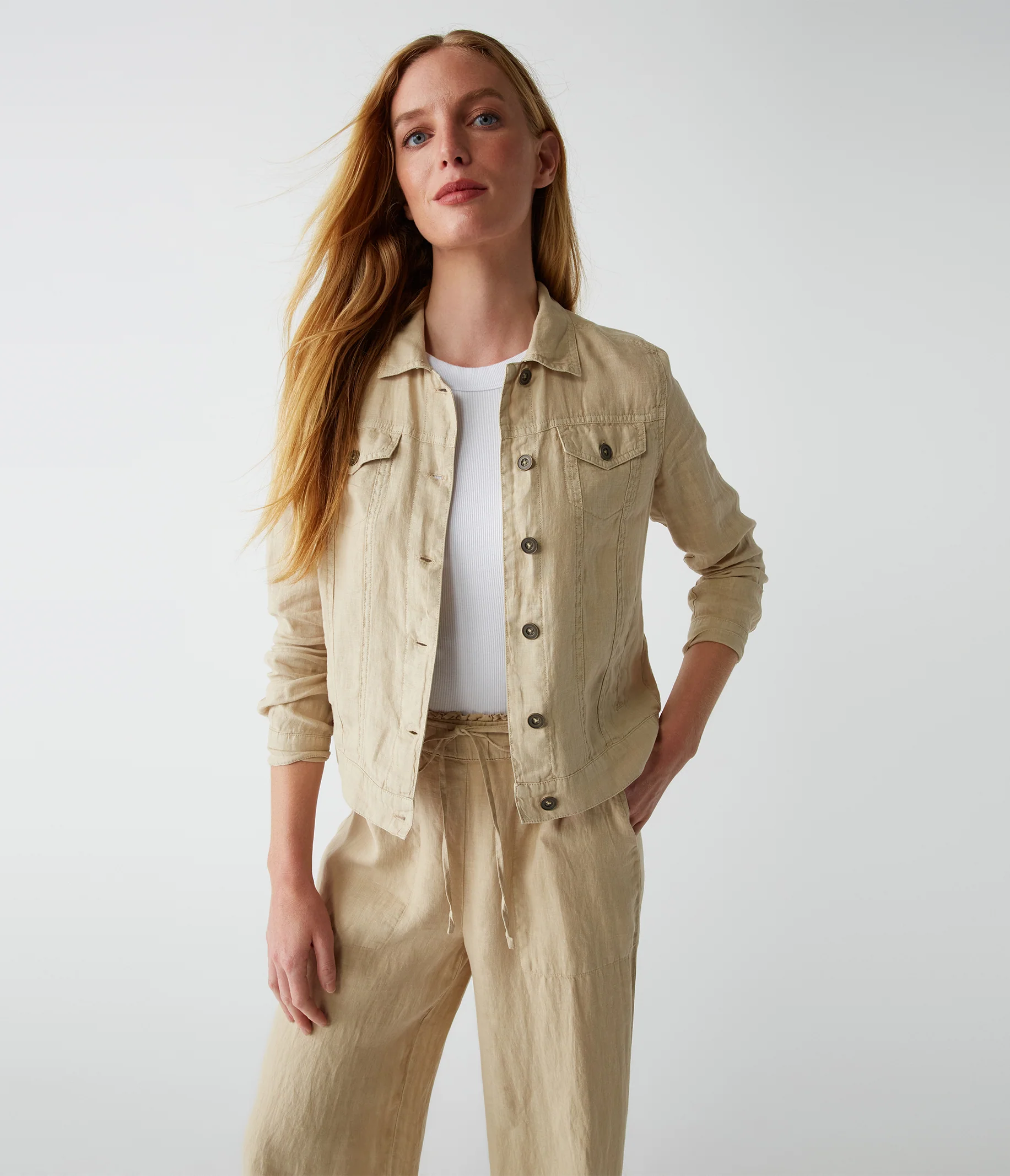 Jean Linen Jacket - Image 33