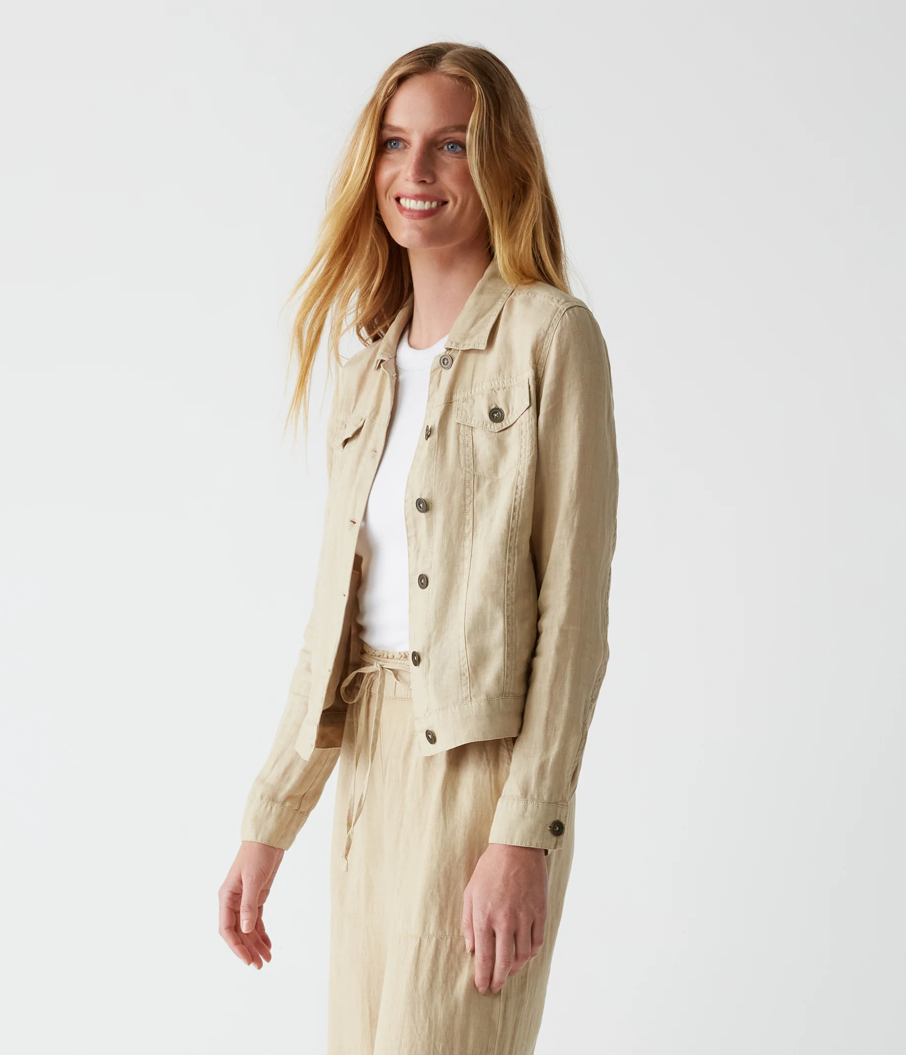 Jean Linen Jacket - Image 35
