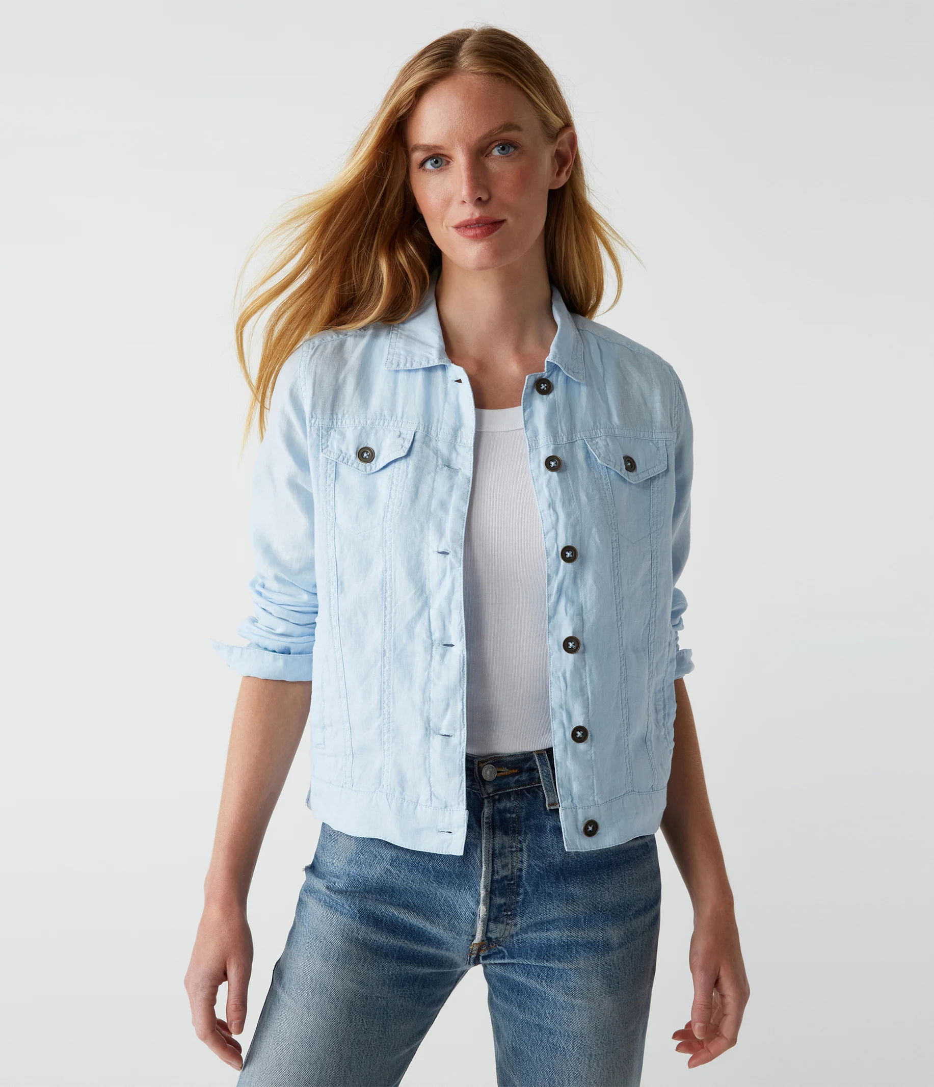 Jean Linen Jacket - Image 42