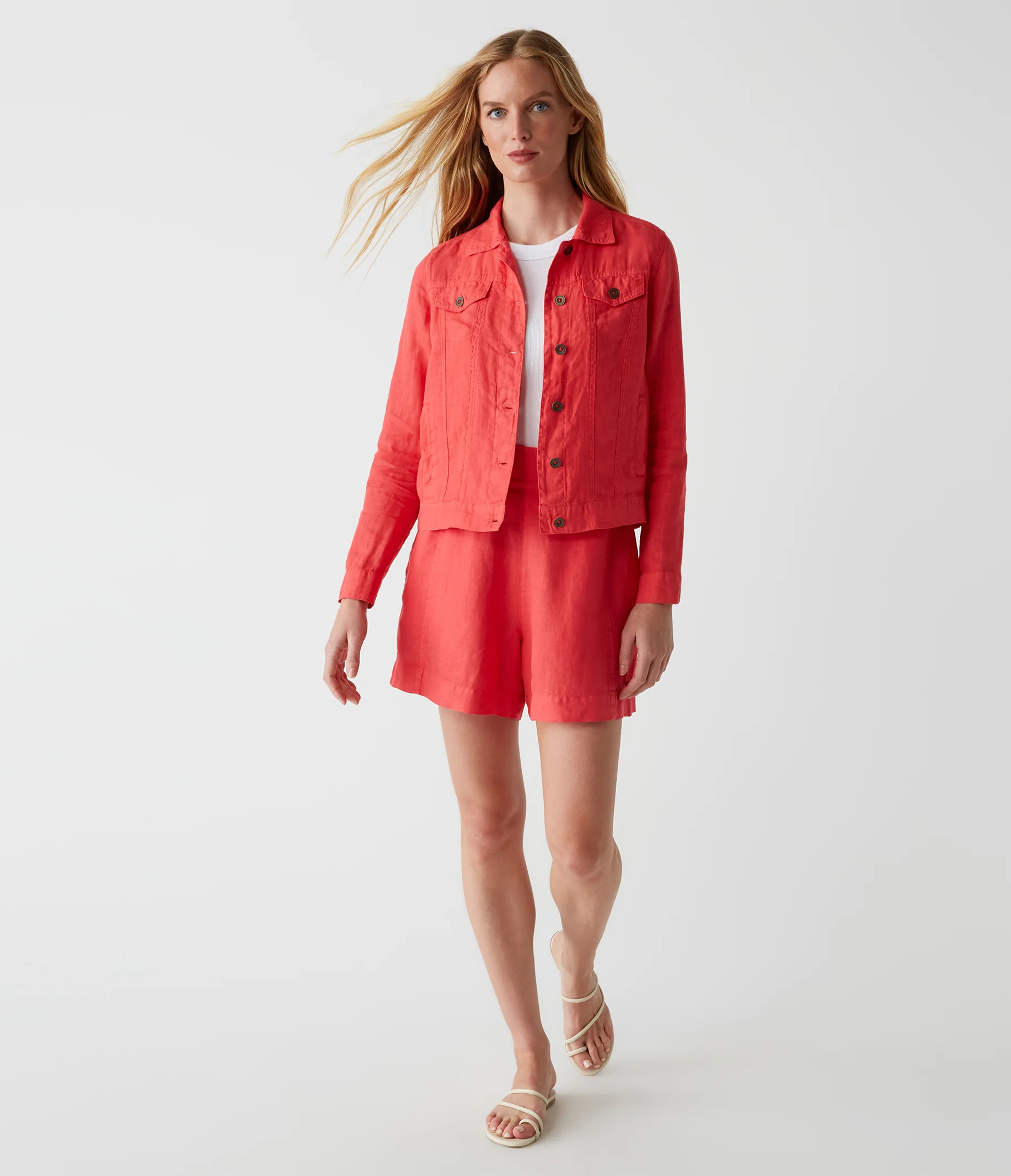 Jean Linen Jacket - Image 47