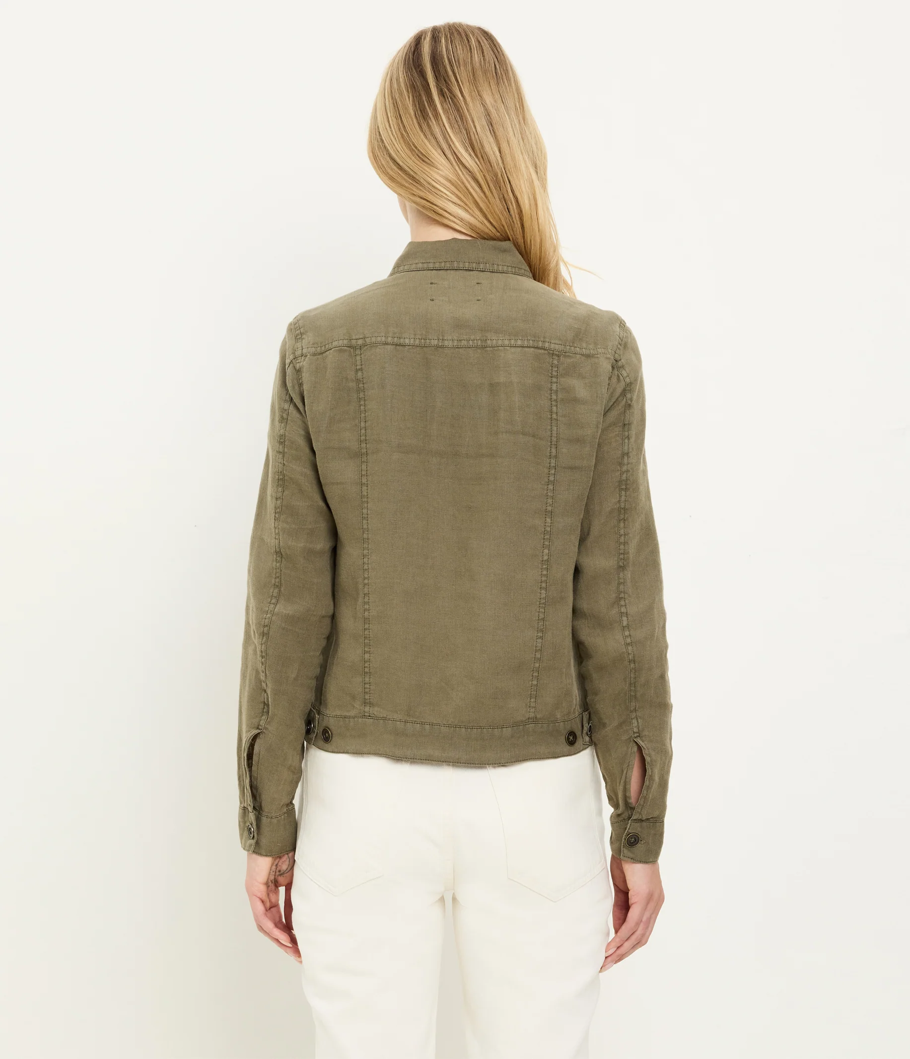 Jean Linen Jacket - Image 5