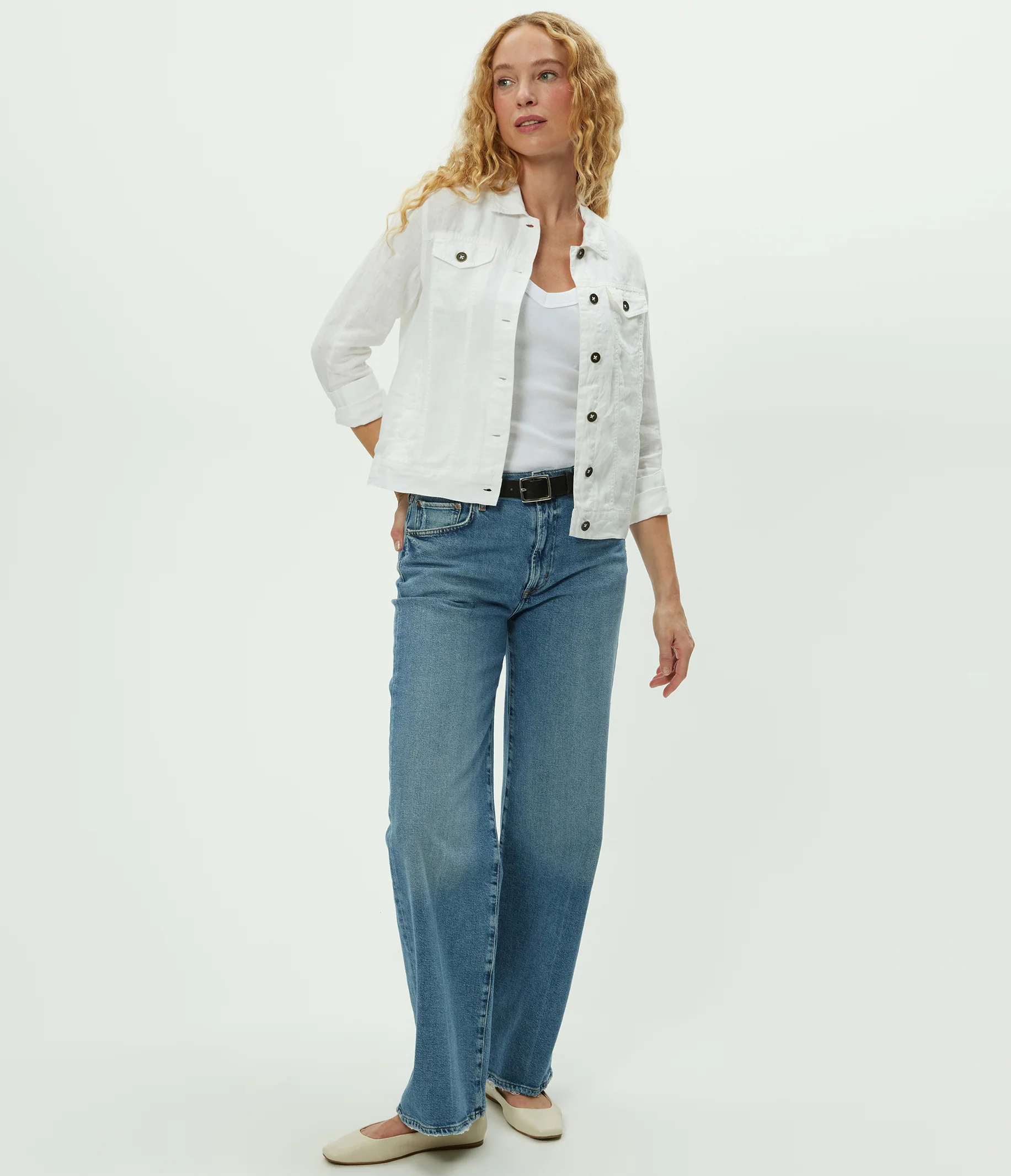 Jean Linen Jacket - Image 7
