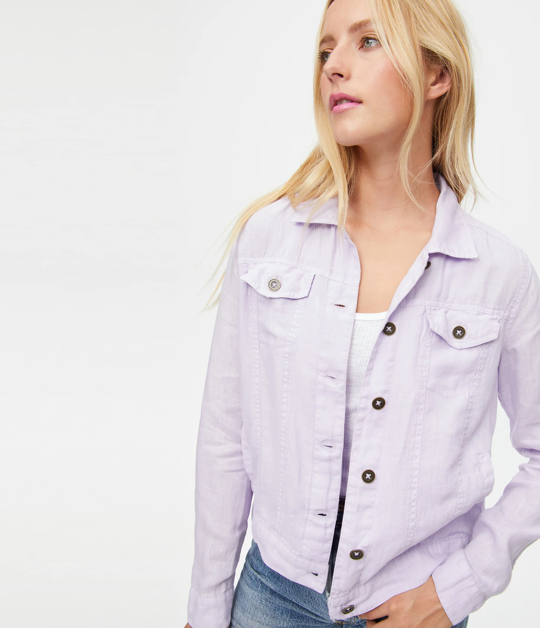 Jean Linen Jacket - Image 78