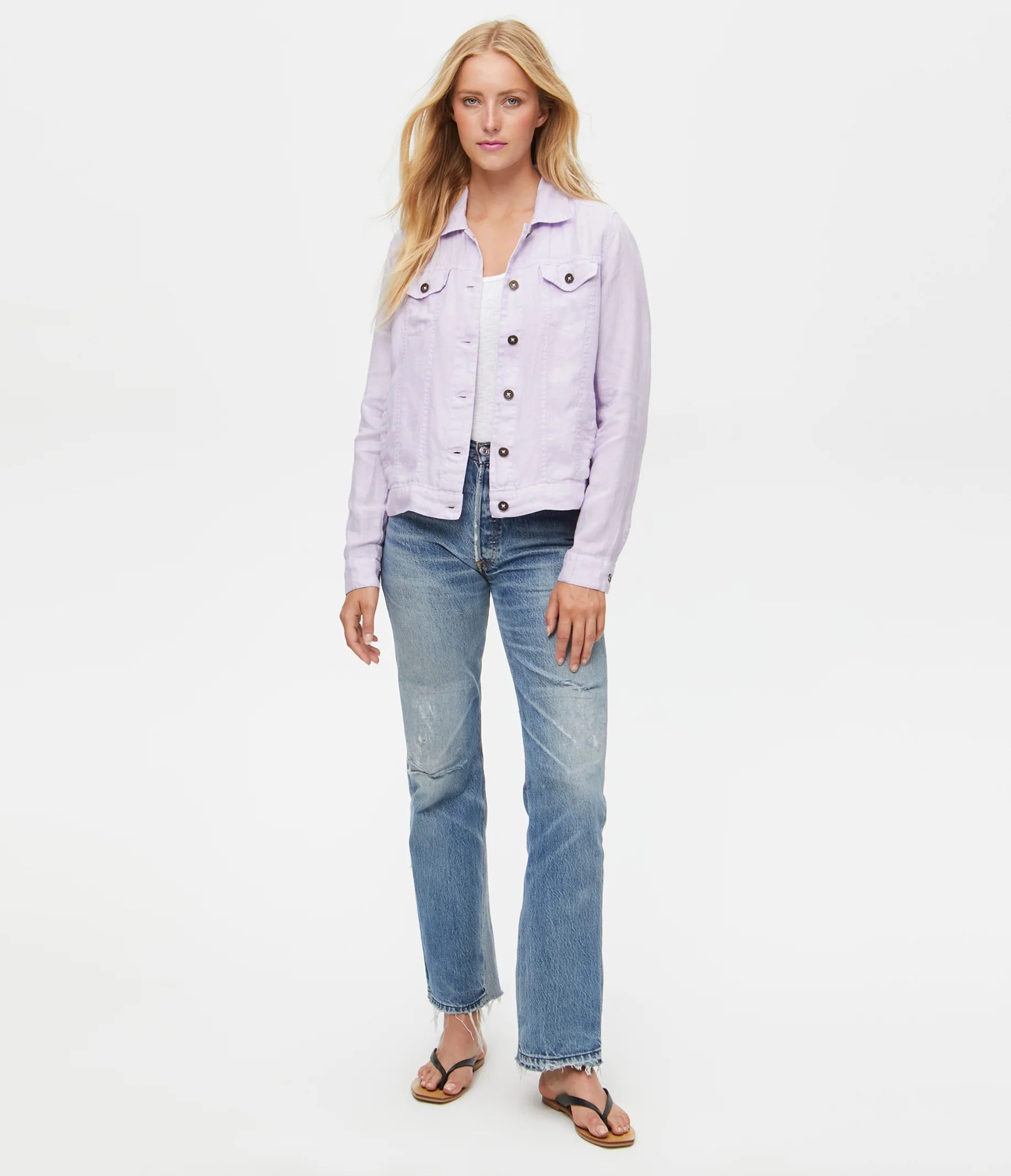 Jean Linen Jacket - Image 79