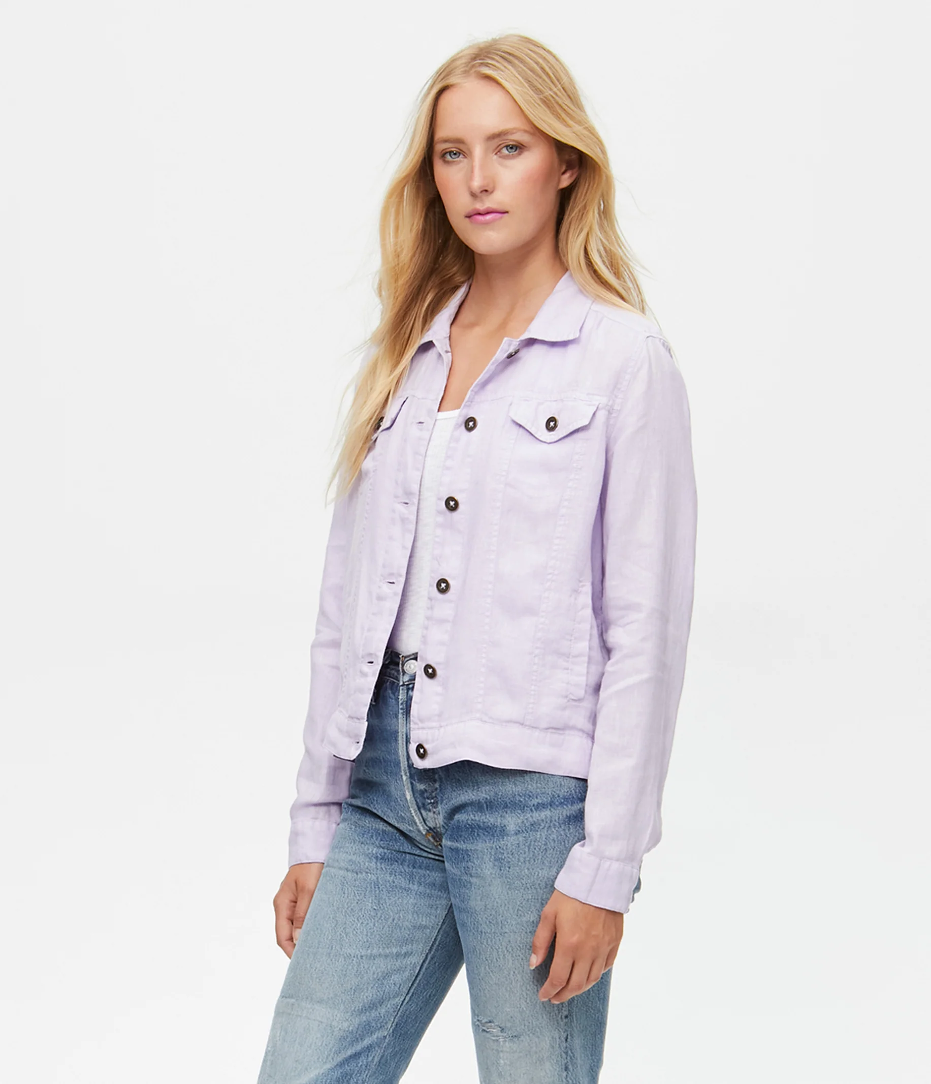 Jean Linen Jacket - Image 80