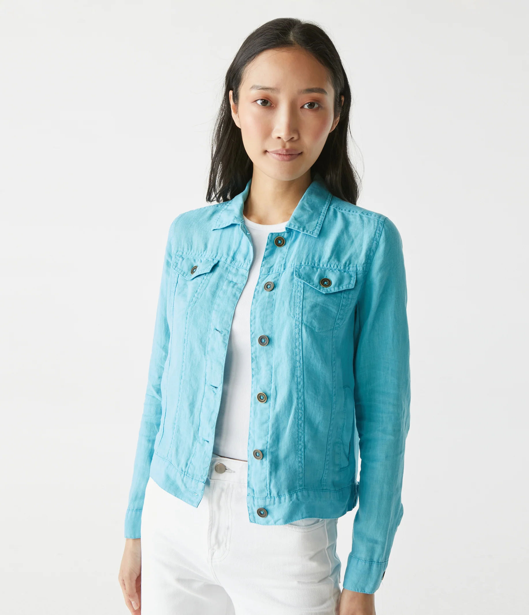 Jean Linen Jacket - Image 82