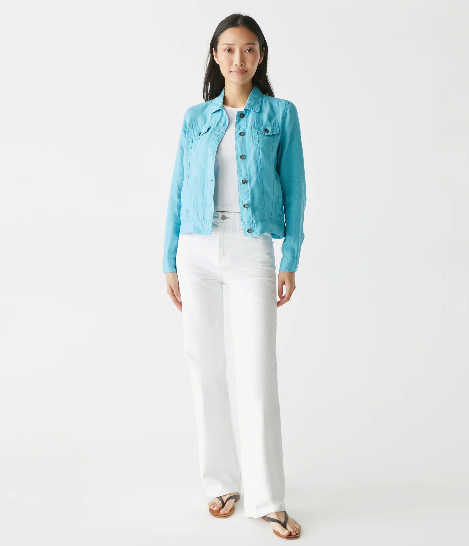 Jean Linen Jacket - Image 83