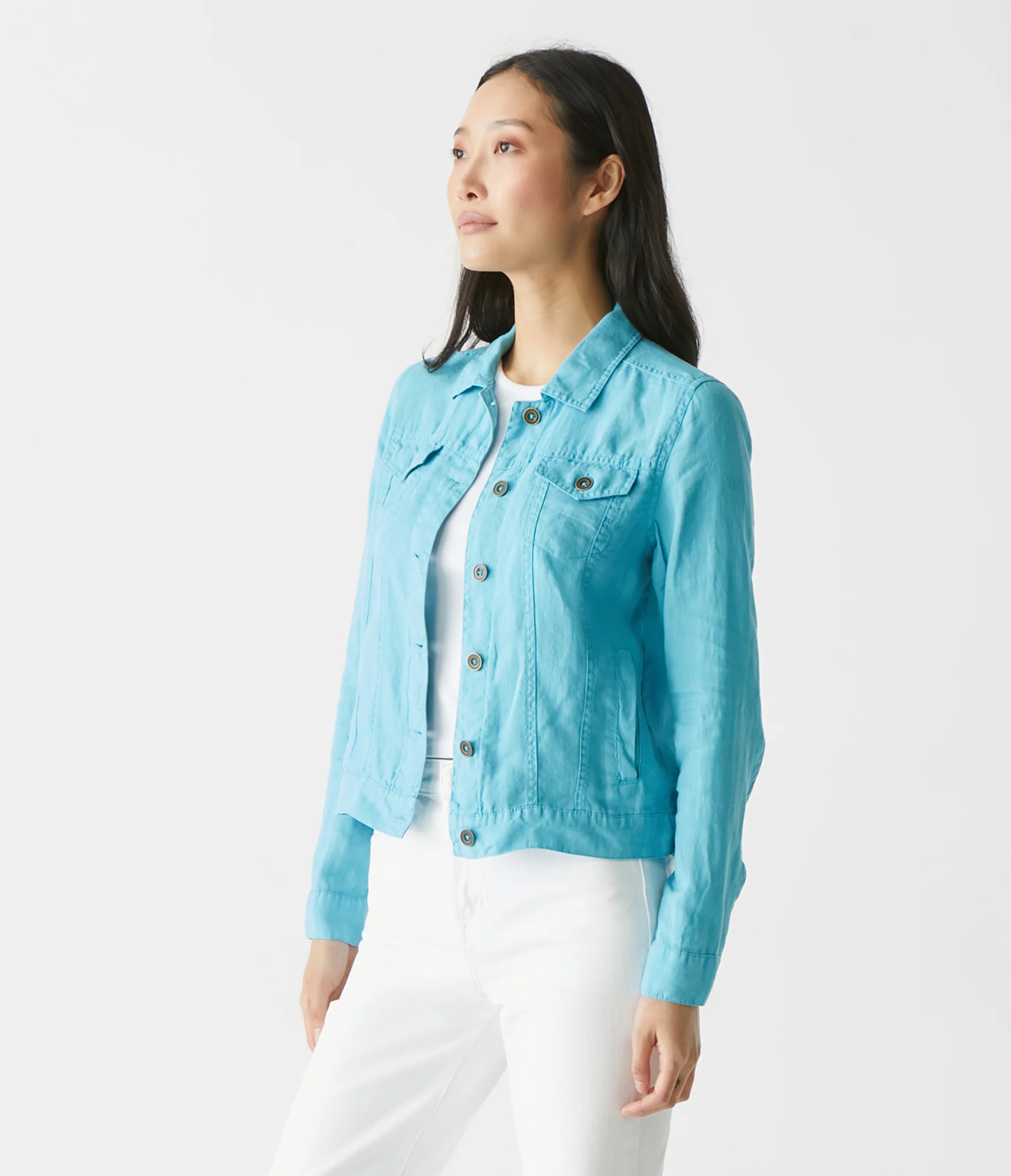 Jean Linen Jacket - Image 84