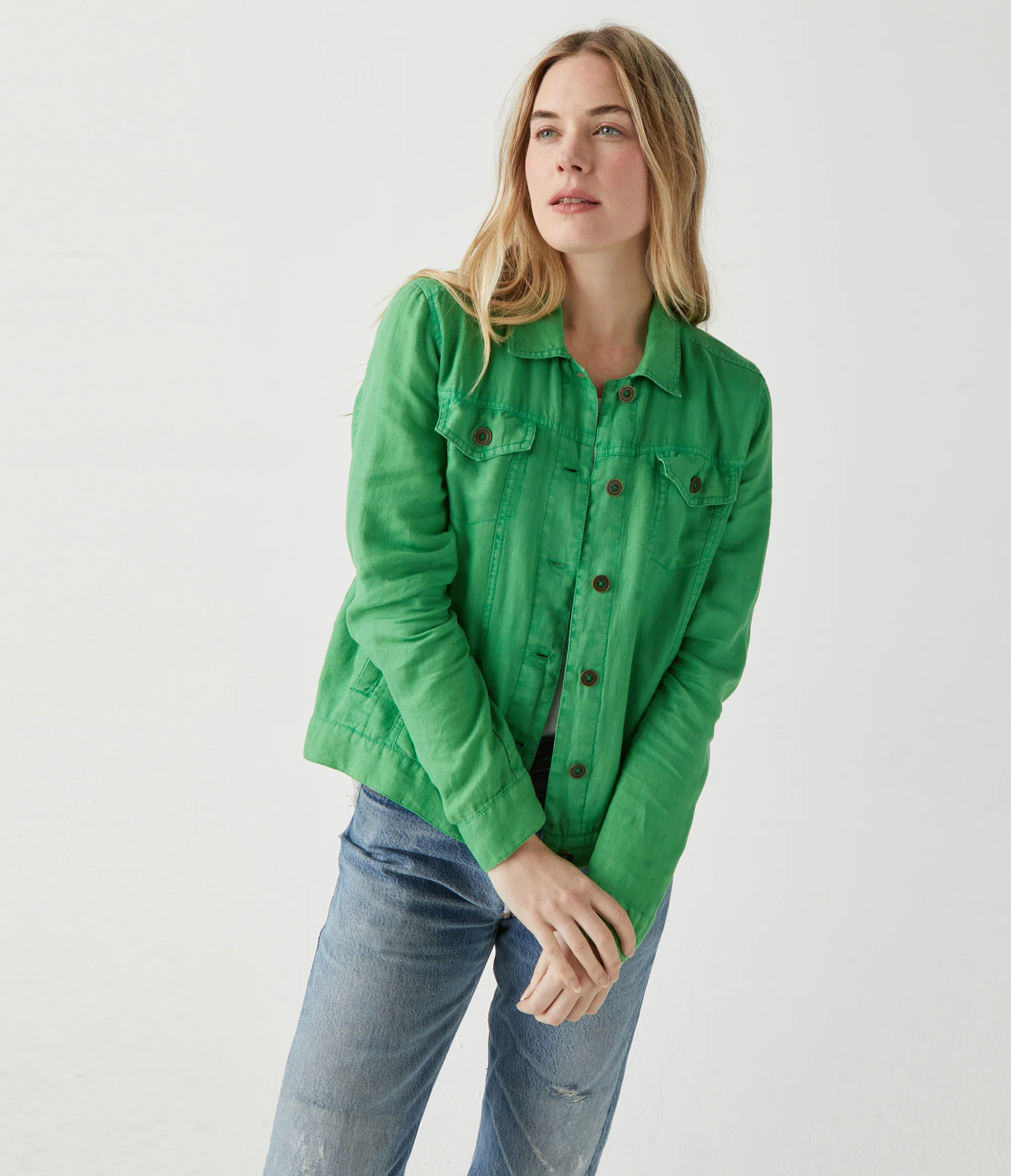 Jean Linen Jacket - Image 88