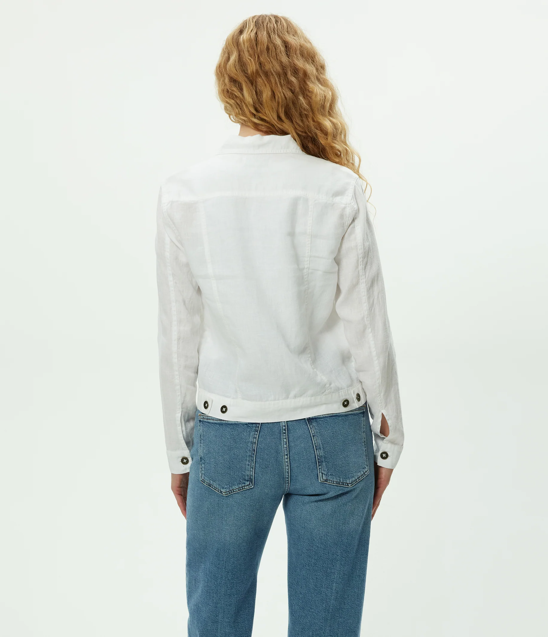 Jean Linen Jacket - Image 9