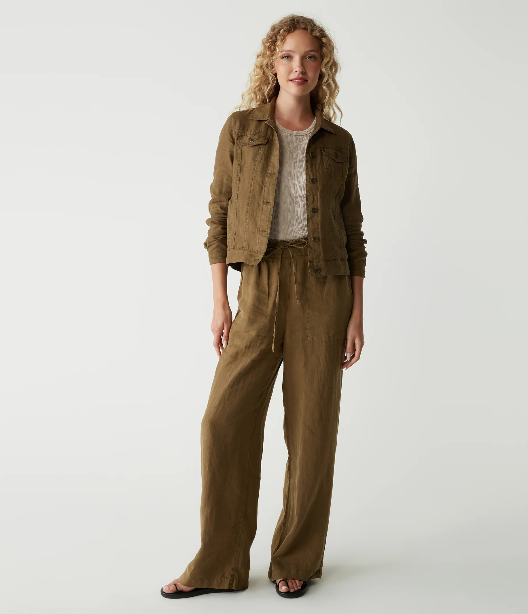 Jean Linen Jacket - Image 91