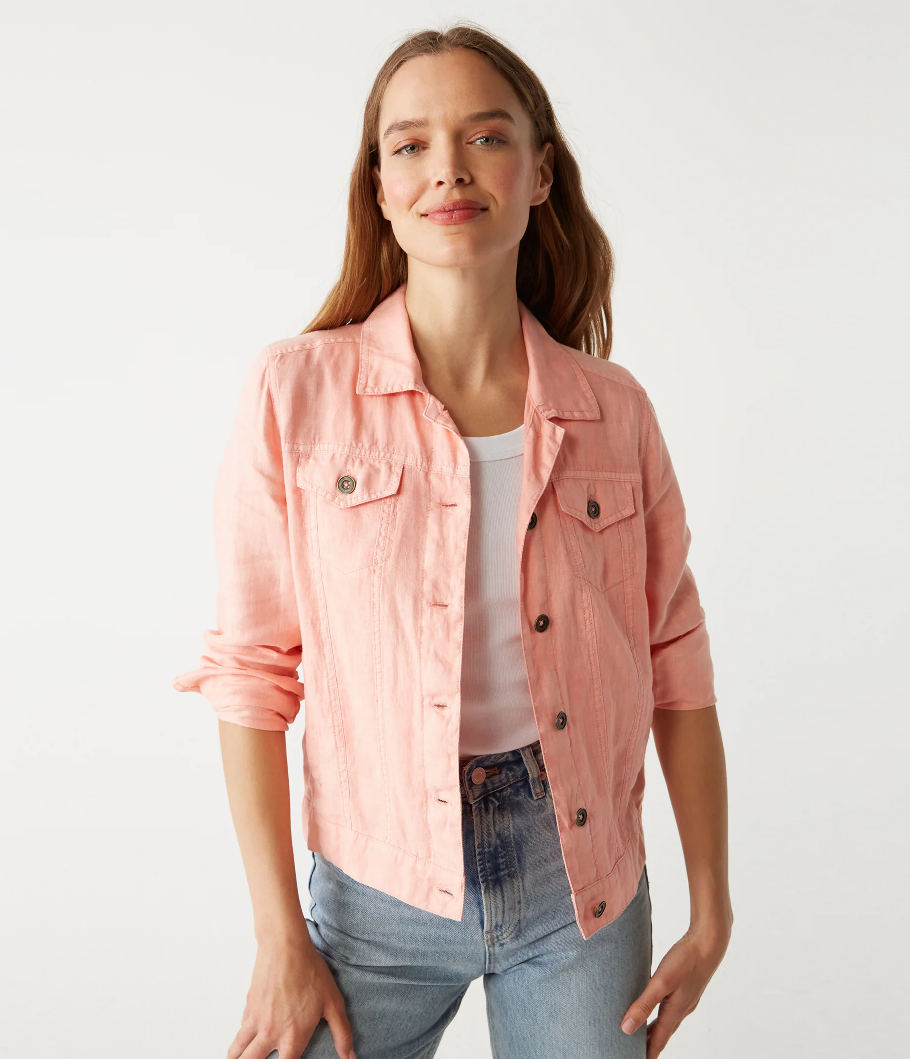 Jean Linen Jacket - Image 94