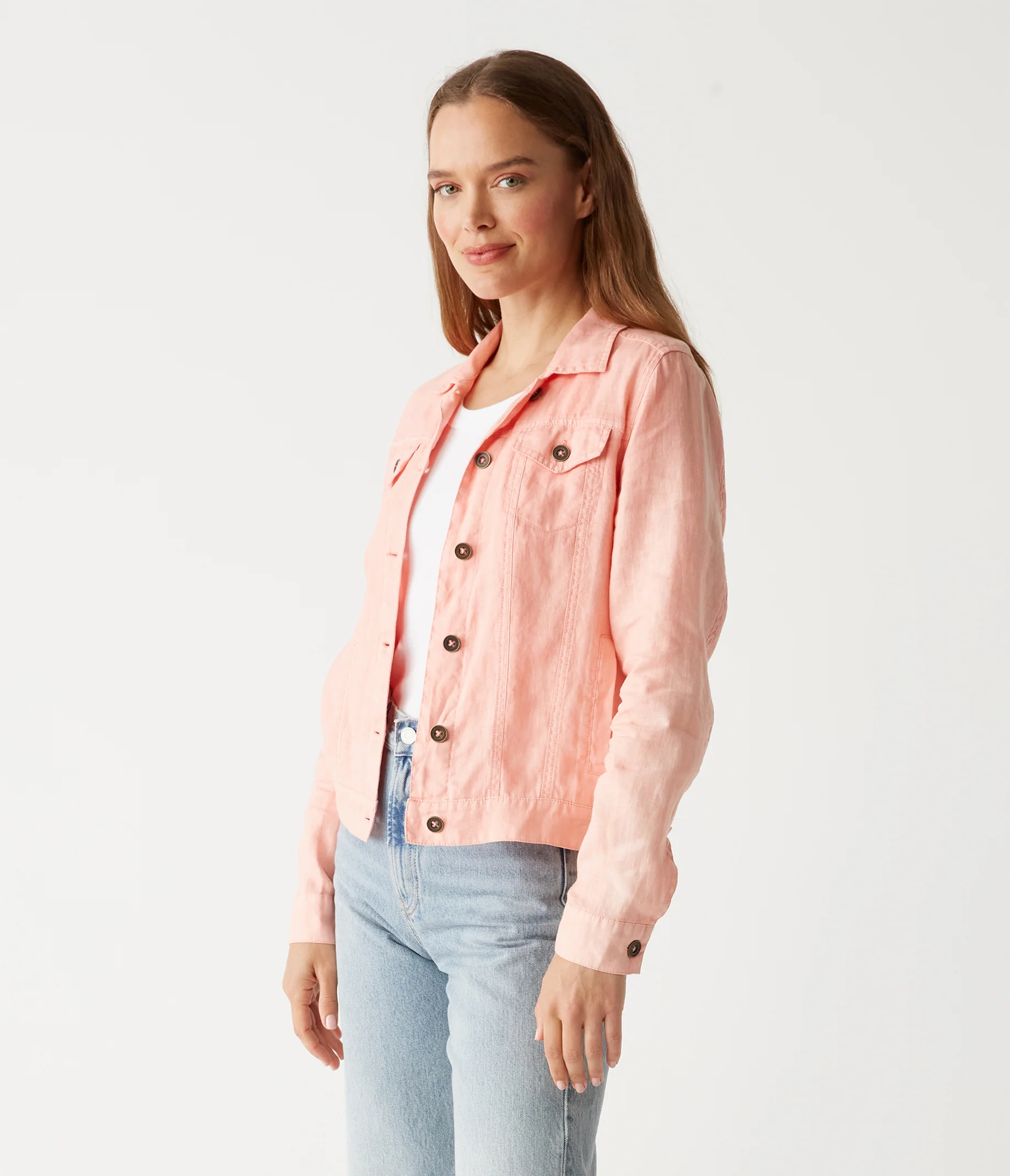 Jean Linen Jacket - Image 96