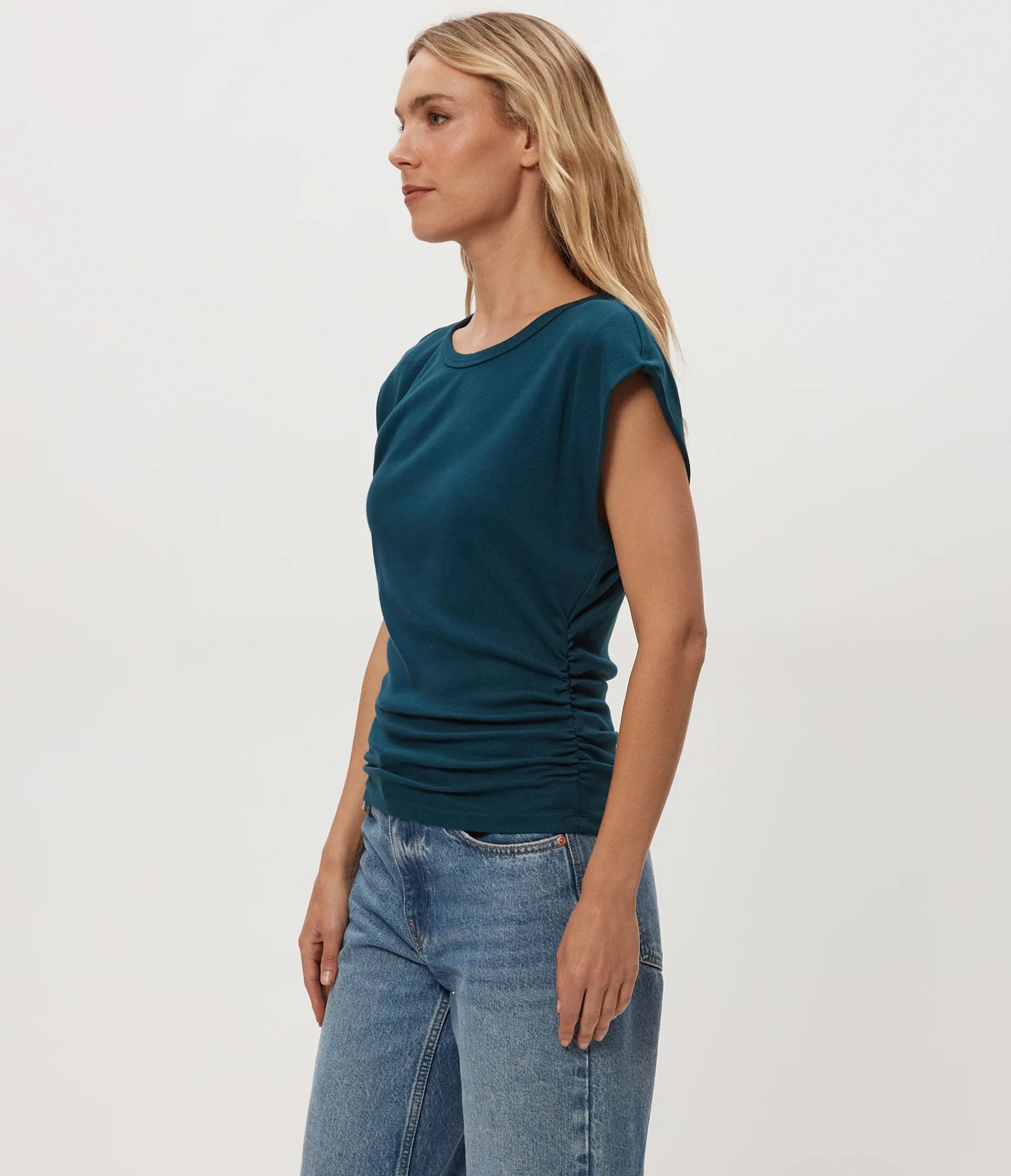 Joni Power Shoulder Tee - Image 15
