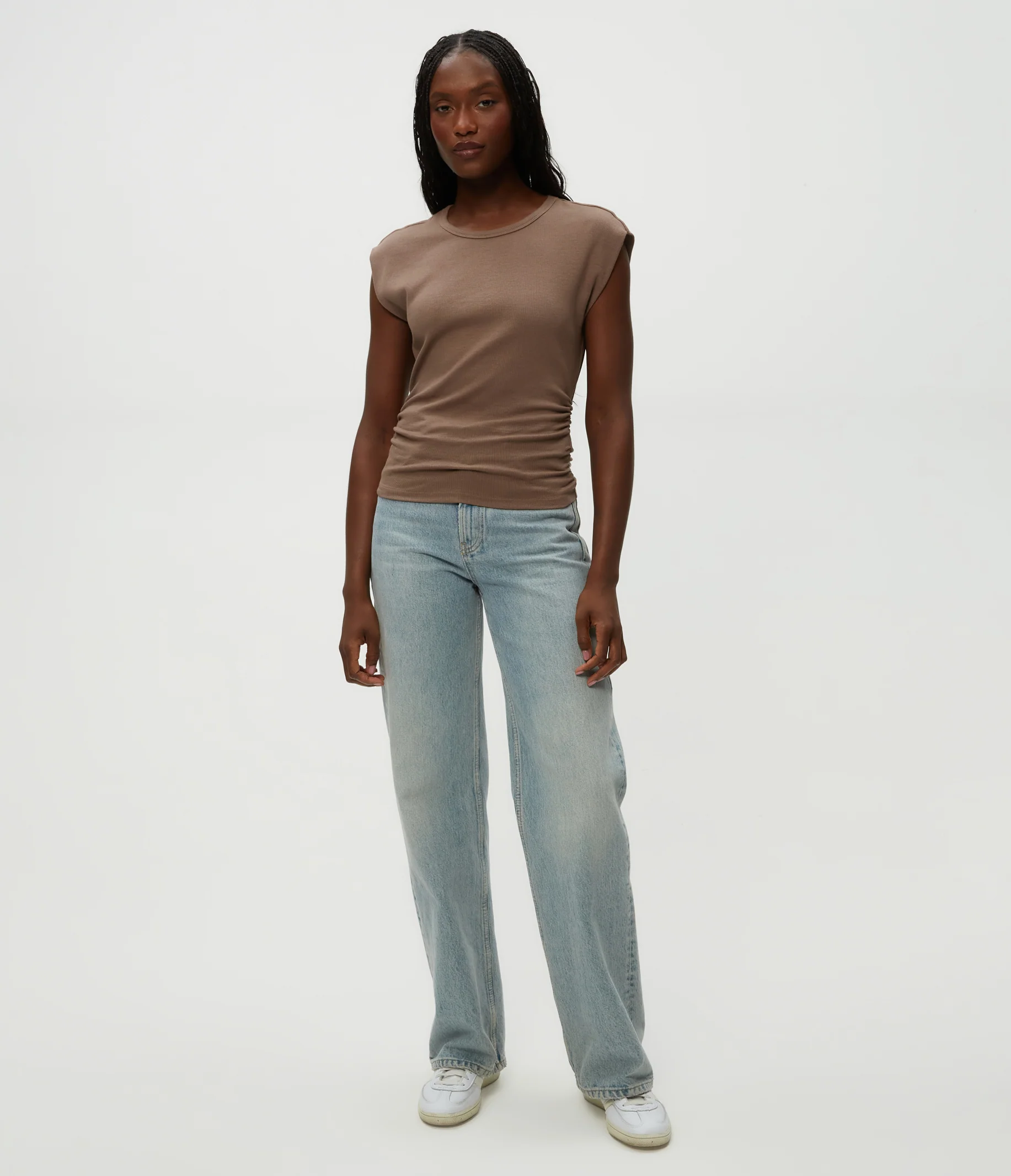 Joni Power Shoulder Tee - Image 29