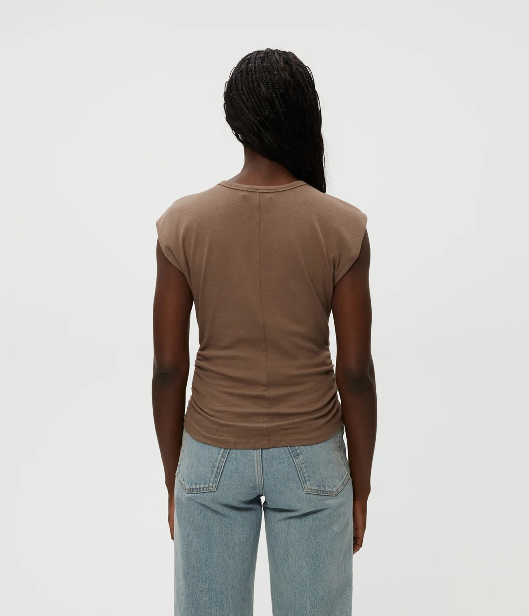 Joni Power Shoulder Tee - Image 31