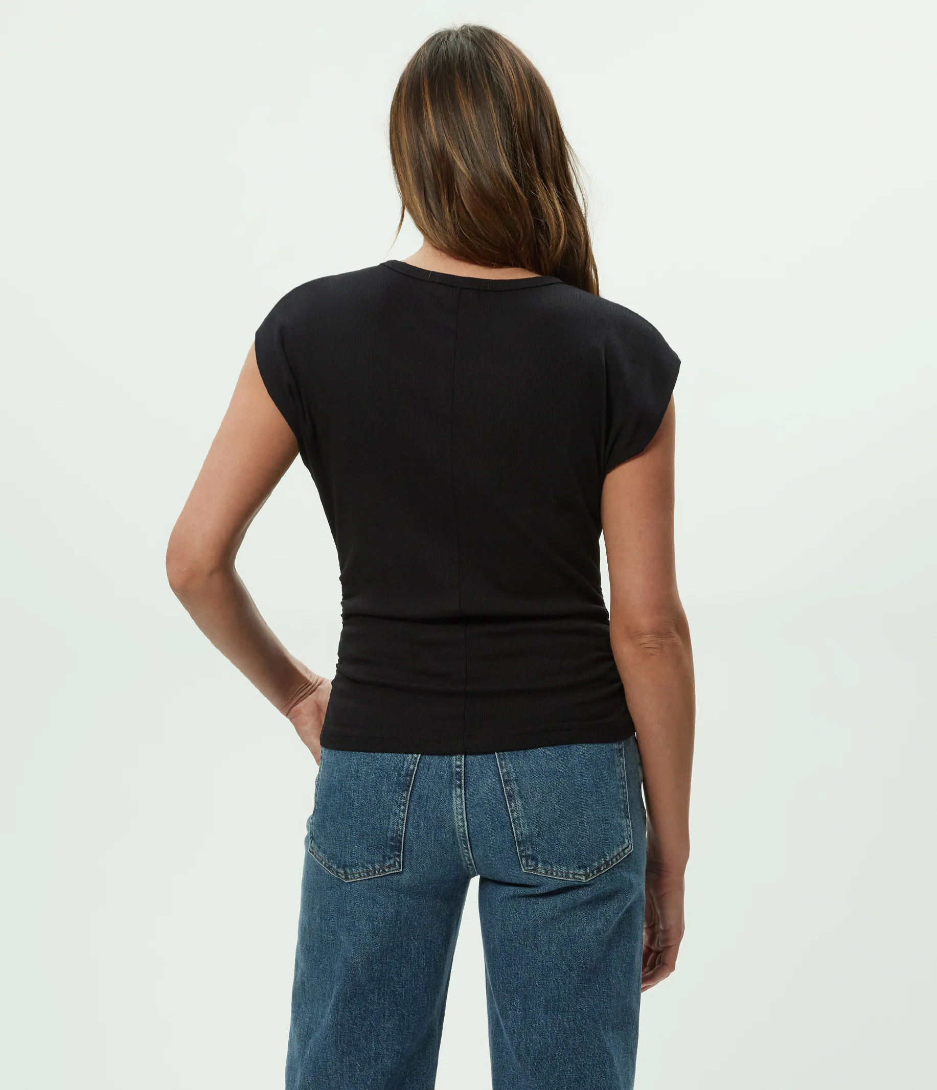Joni Power Shoulder Tee - Image 48
