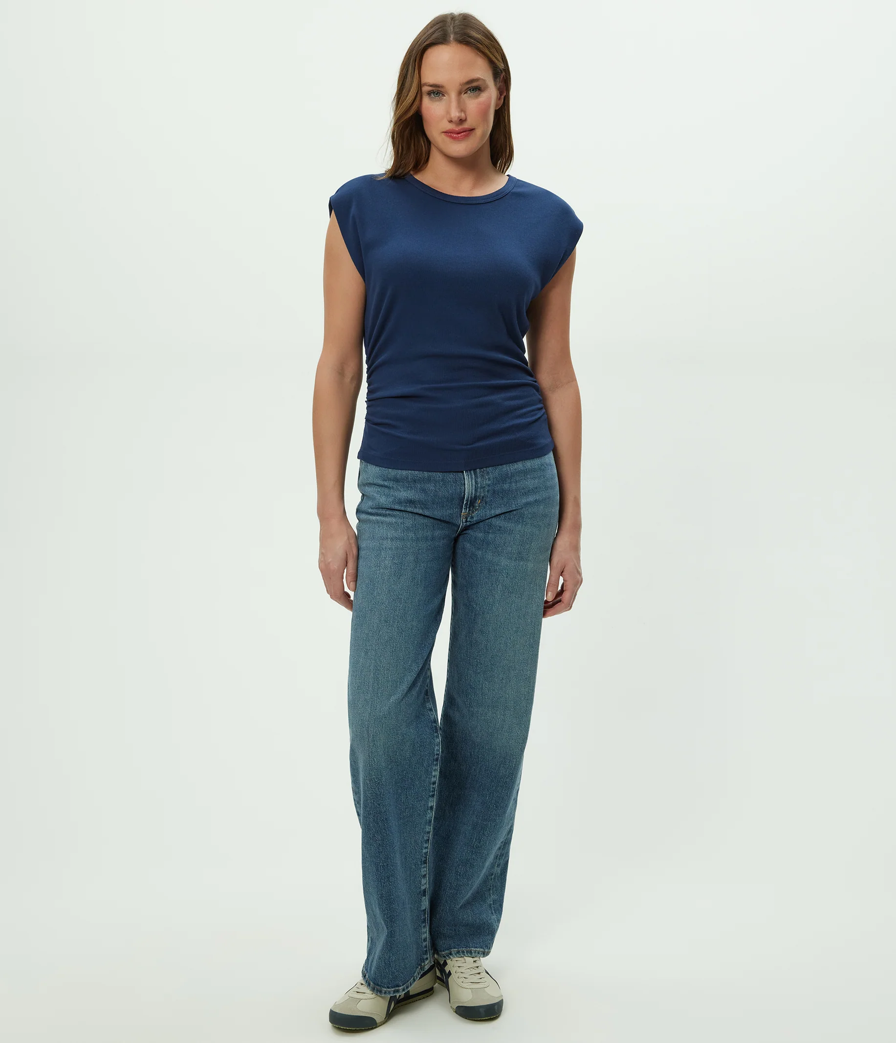 Joni Power Shoulder Tee - Image 50