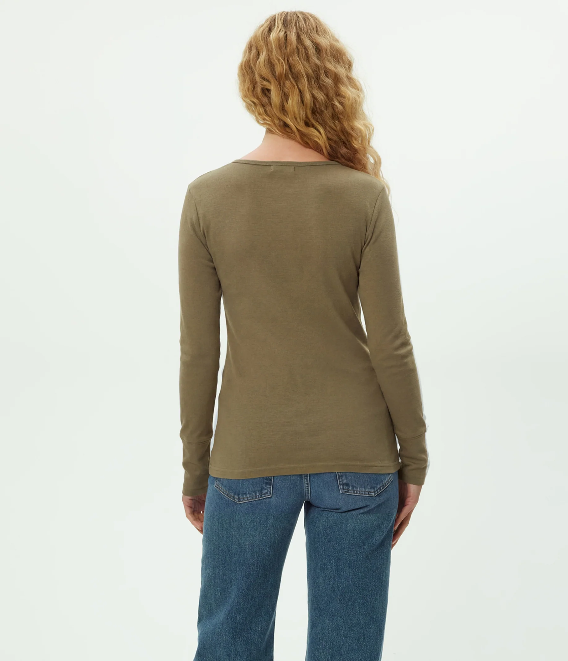 Legacy Supima Tee with Raw Edge - Image 4