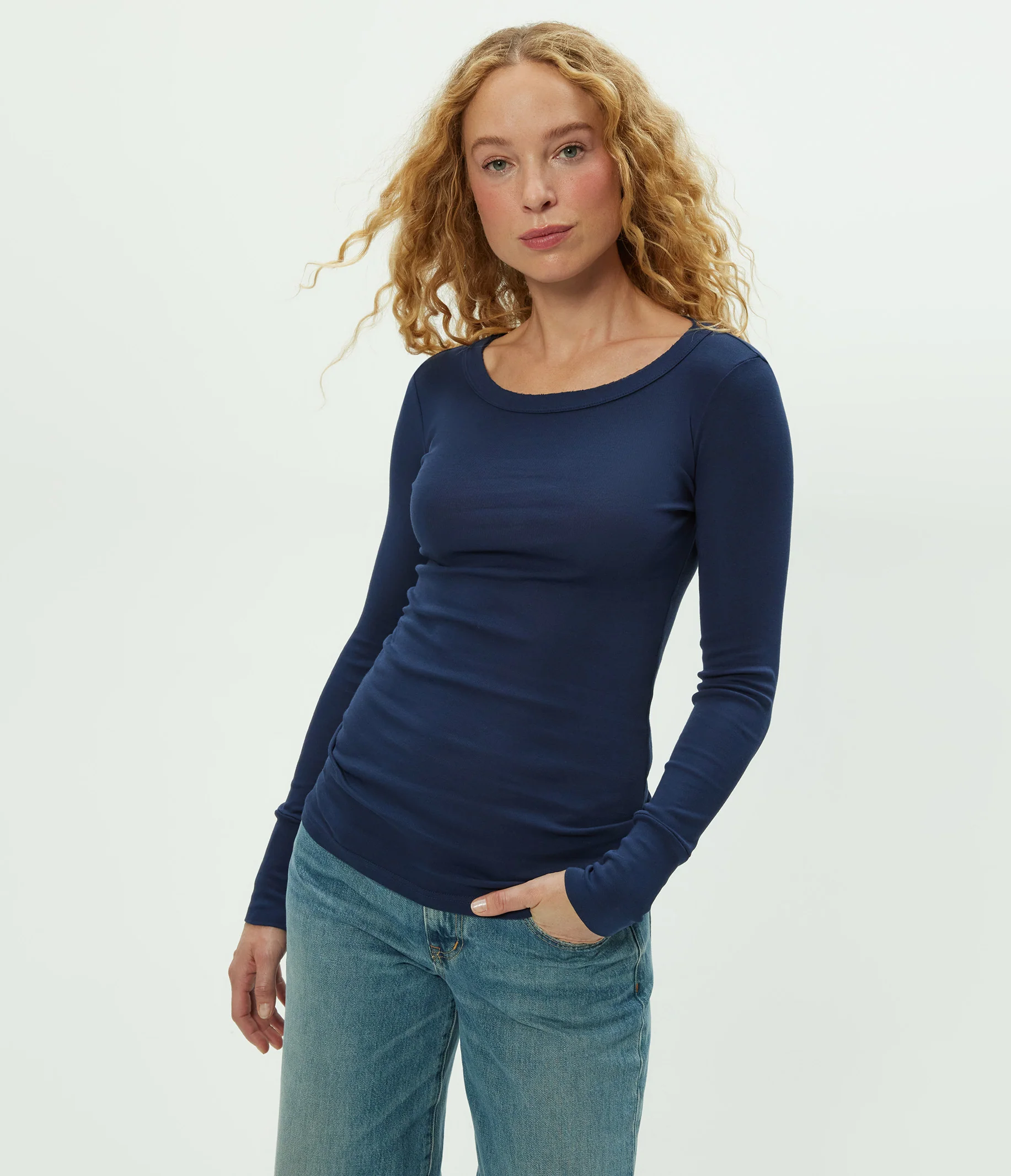 Legacy Supima Tee with Raw Edge - Image 61