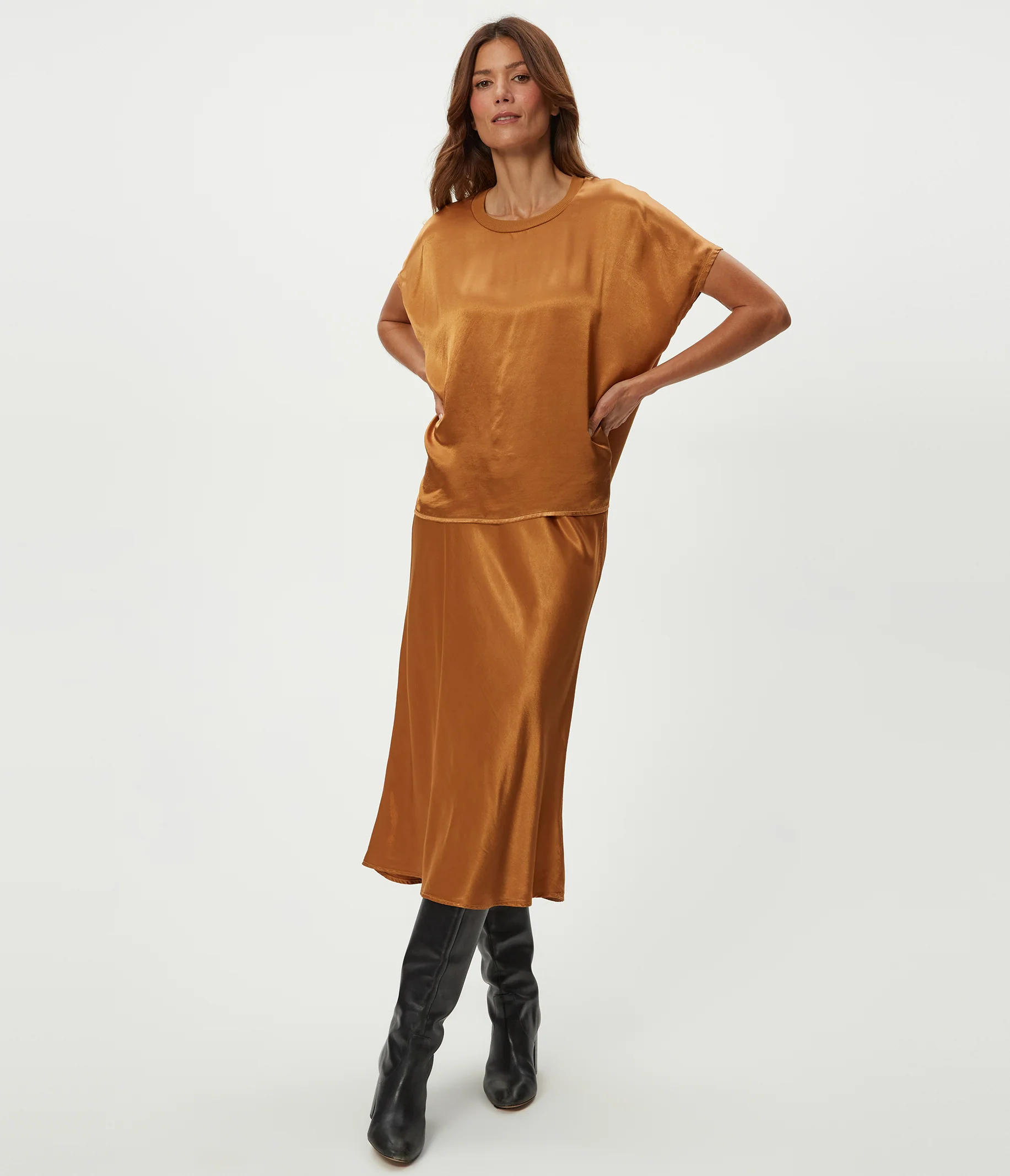 Leila Bias Midi Skirt - Image 105