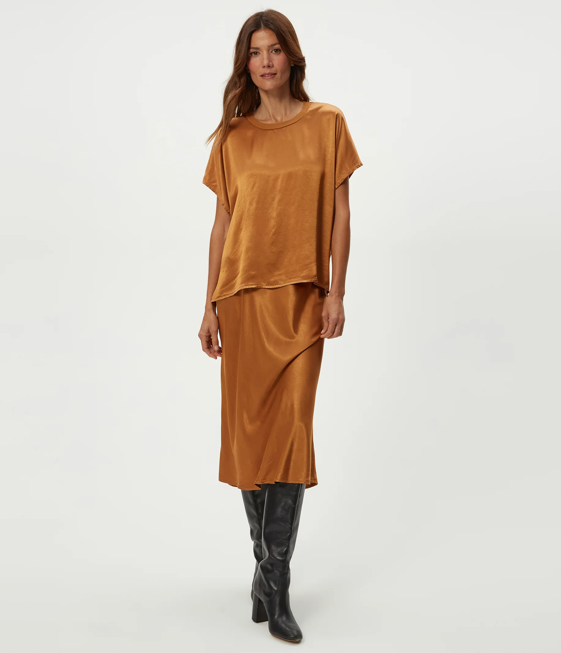 Leila Bias Midi Skirt - Image 106