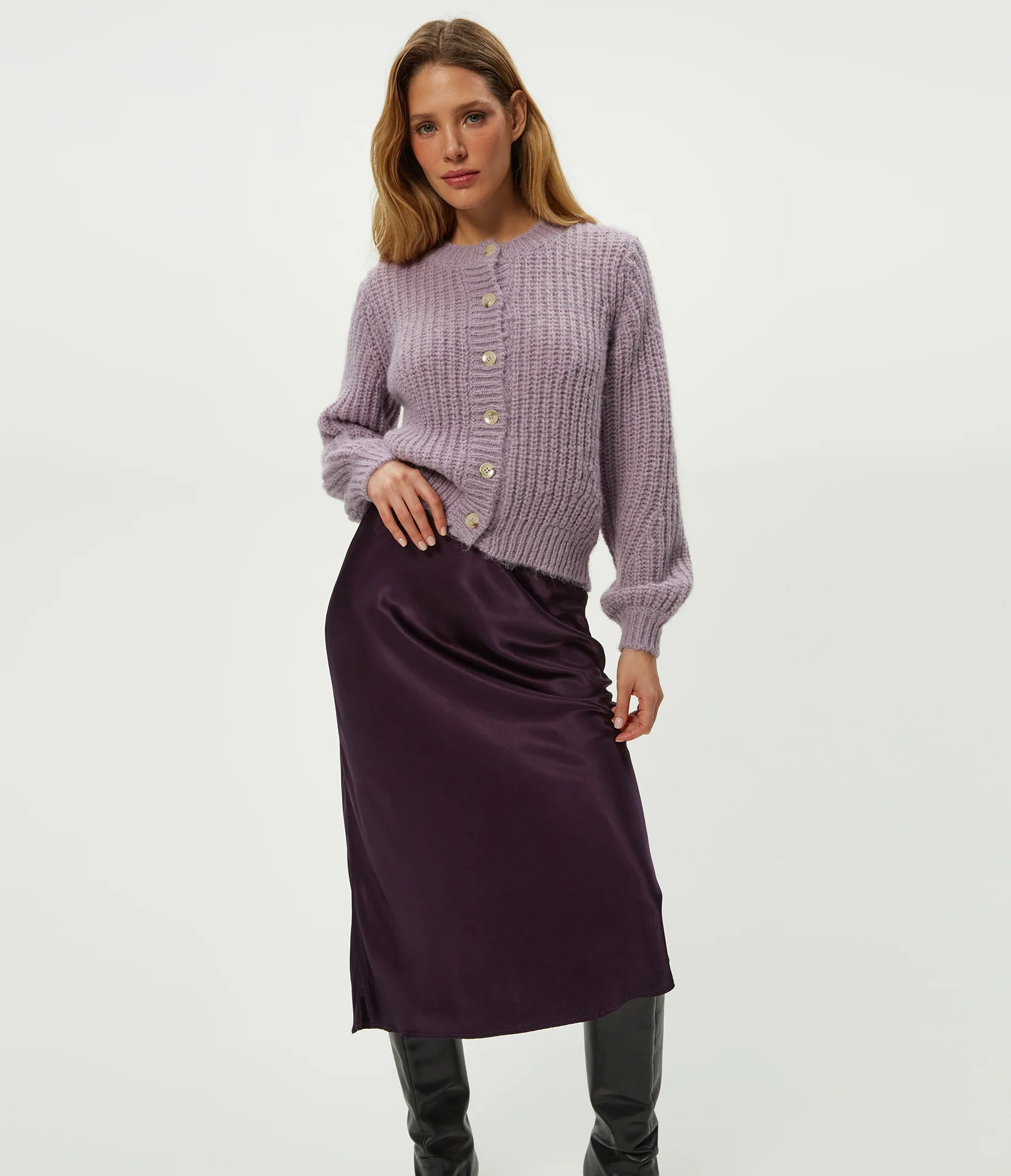 Leila Bias Midi Skirt - Image 109