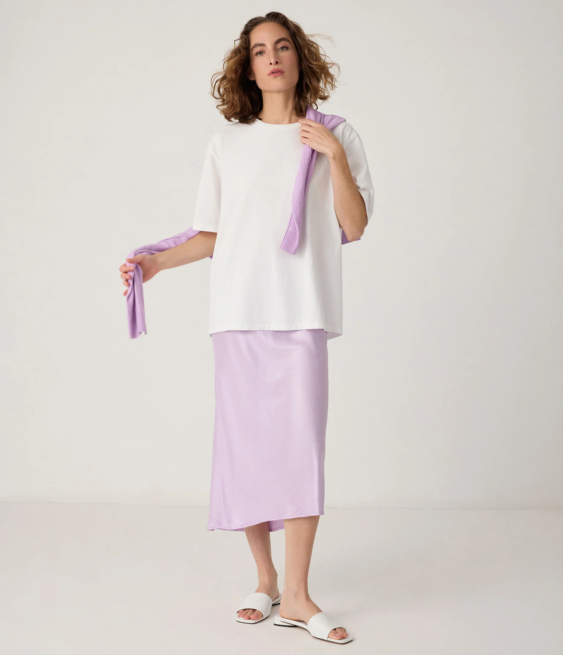 Leila Bias Midi Skirt - Image 117