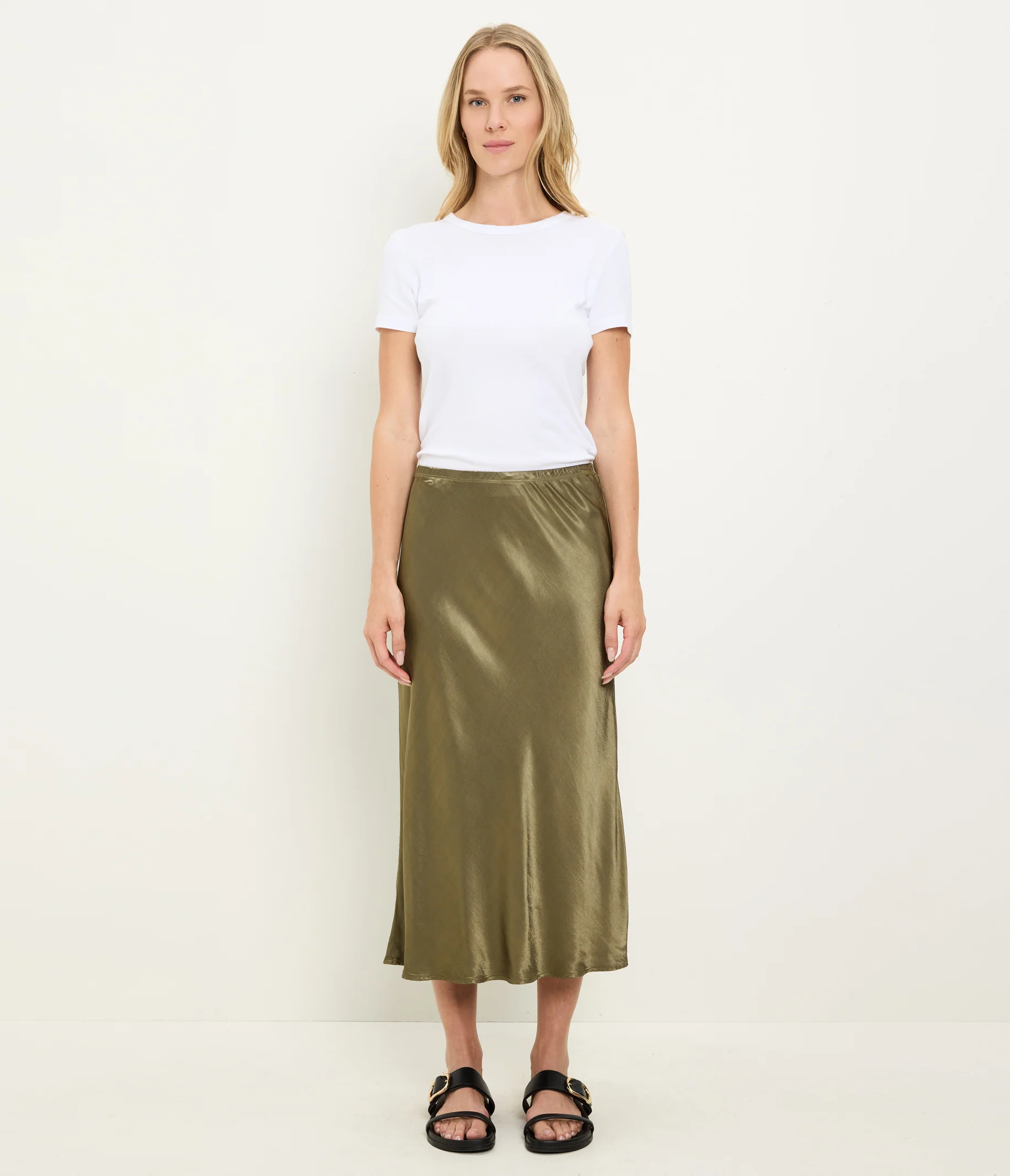 Leila Bias Midi Skirt - Image 118