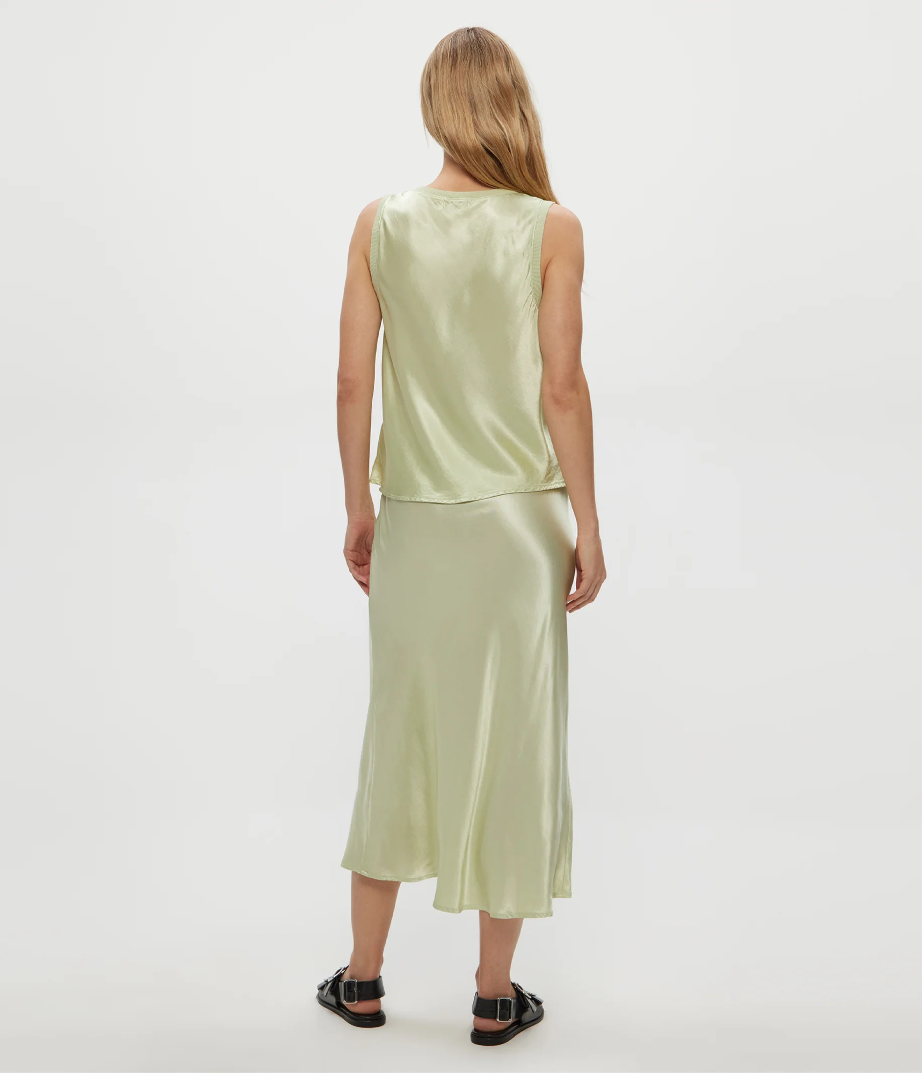 Leila Bias Midi Skirt - Image 16